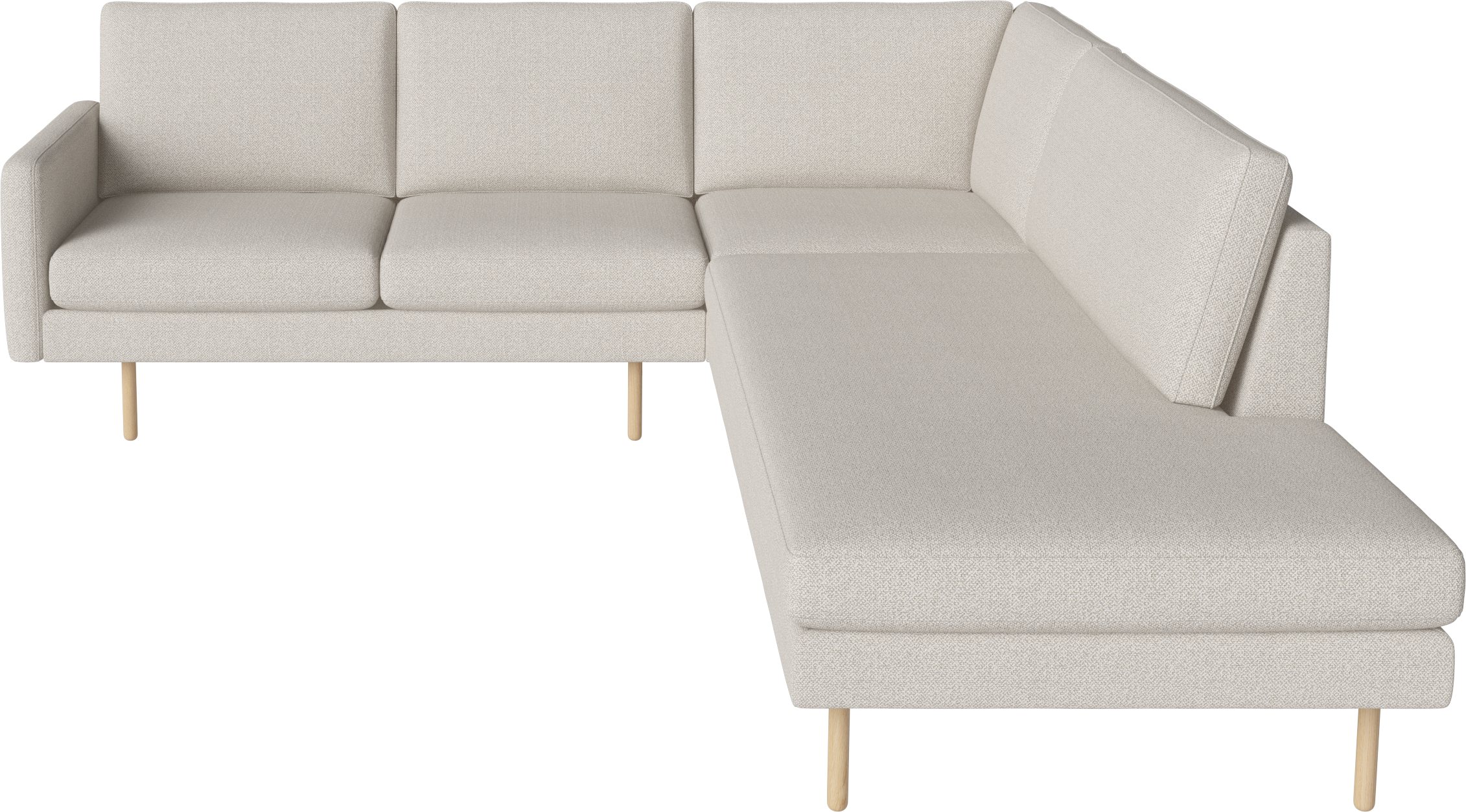 Offene Ecke rechts -Skandinavia Remix White Basis