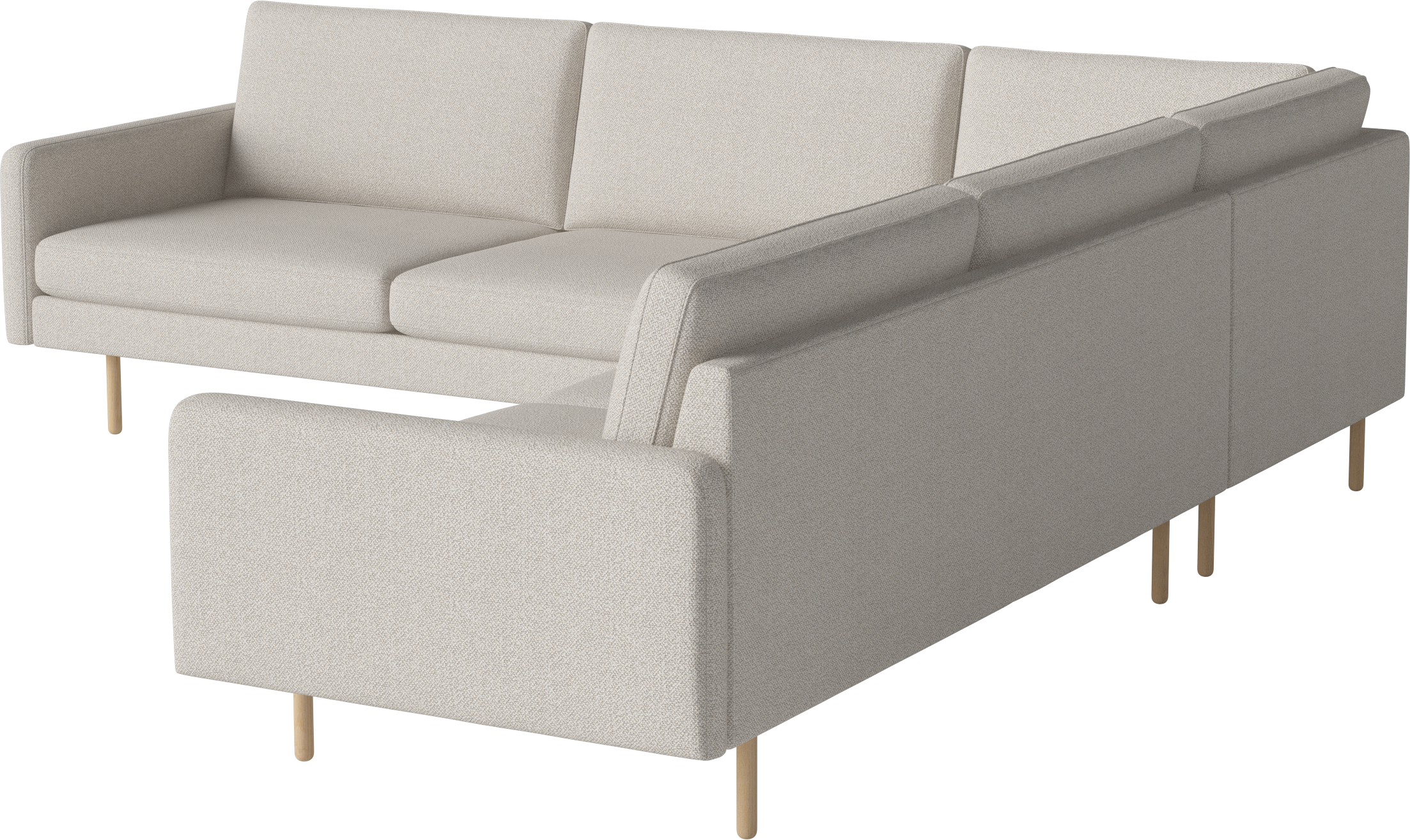 Symmetrical corner Scandinavia remix white