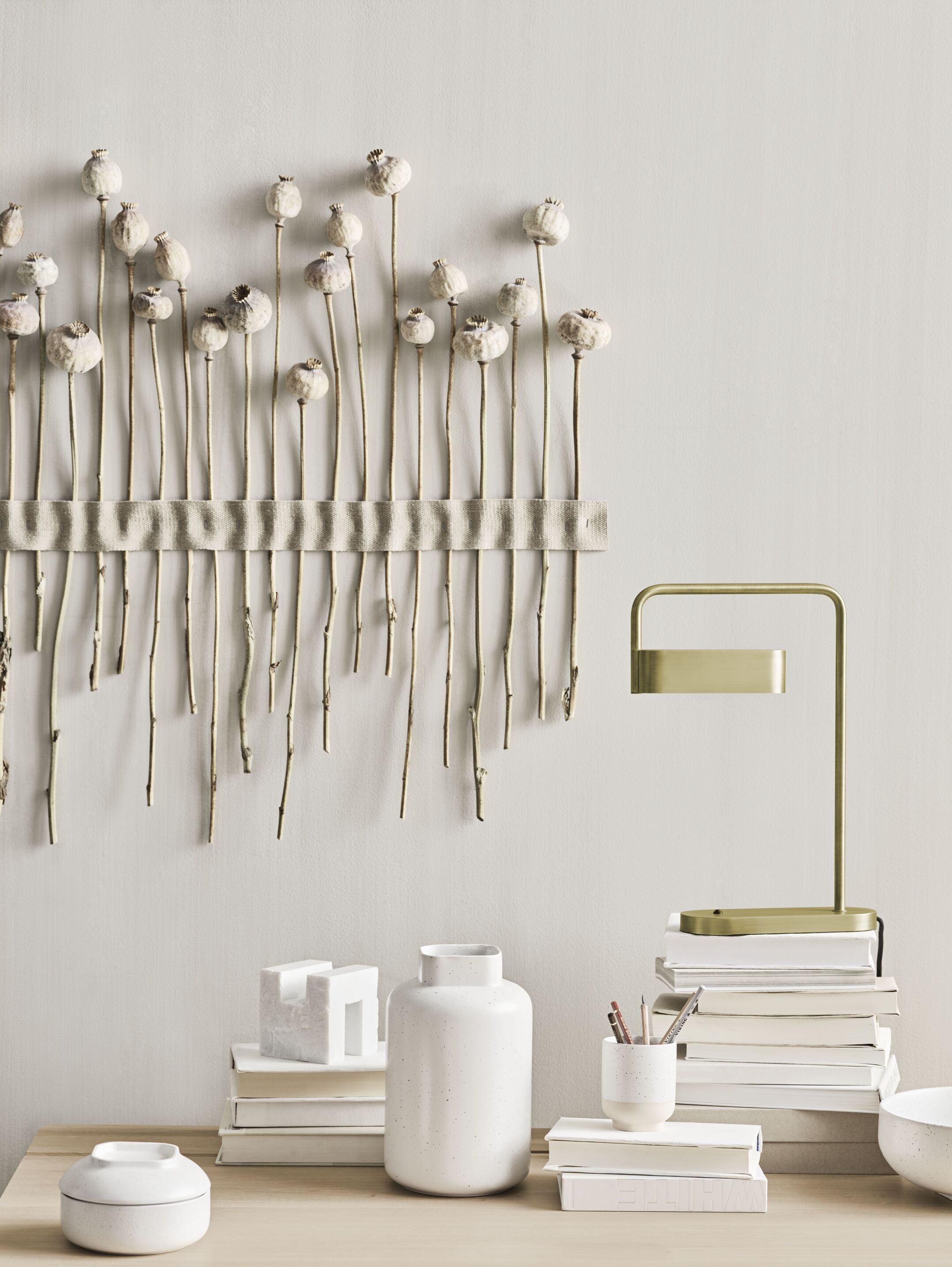 Tafellamp SCRIBE messing