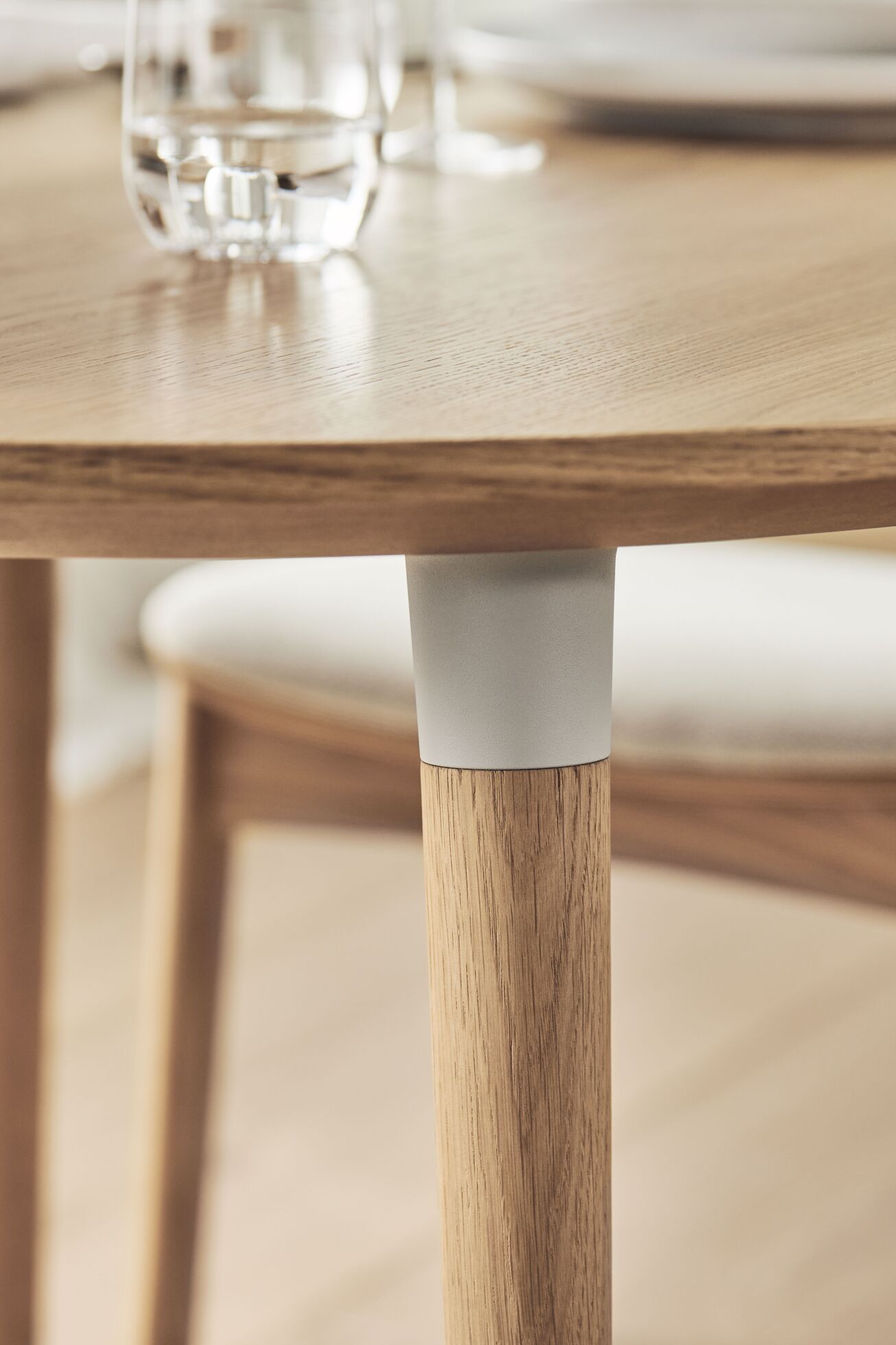 Saatgut Quadratisch geschnittener Eichenfurnier