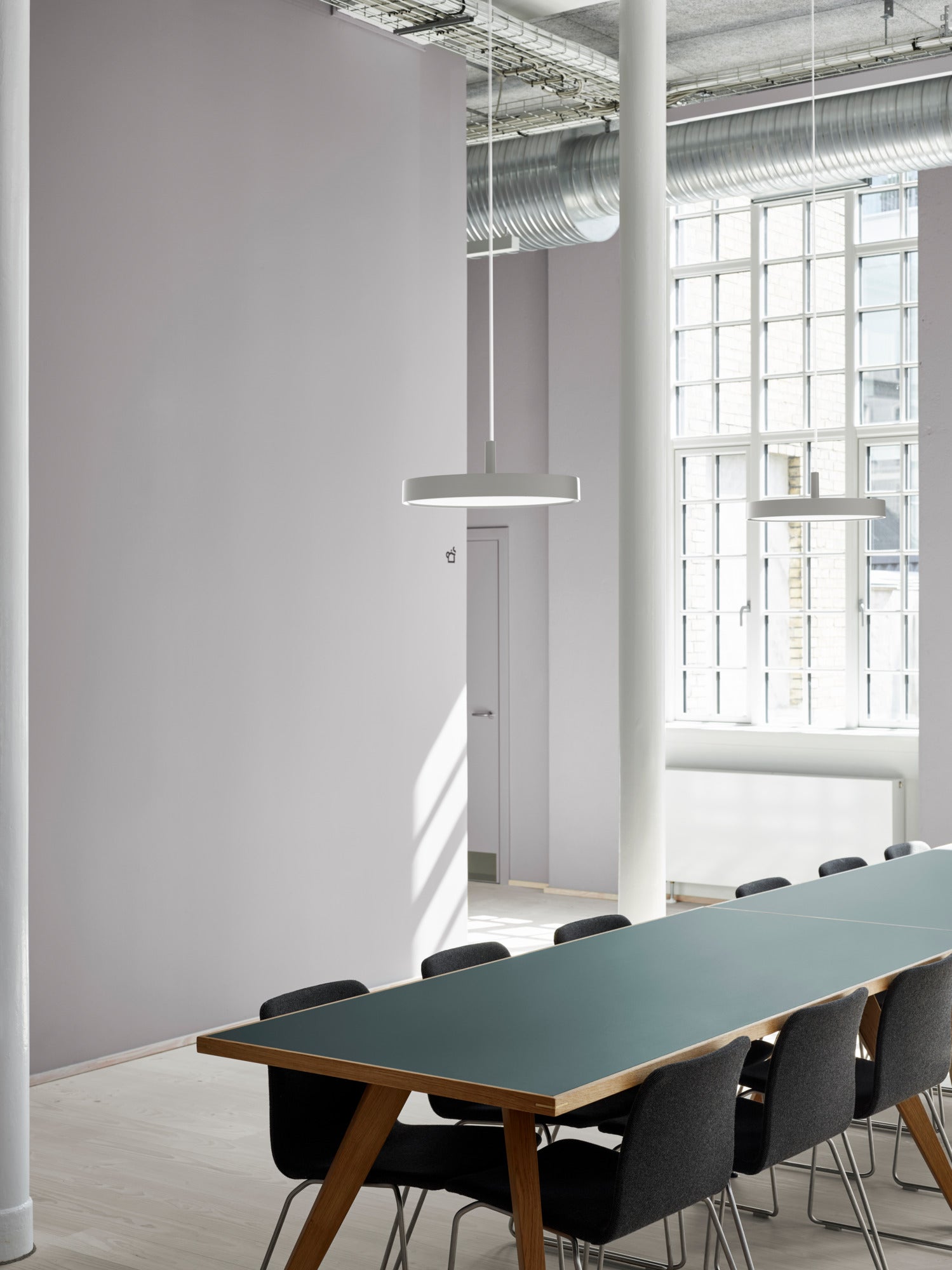 Hanglamp LP SLIM ROND wit