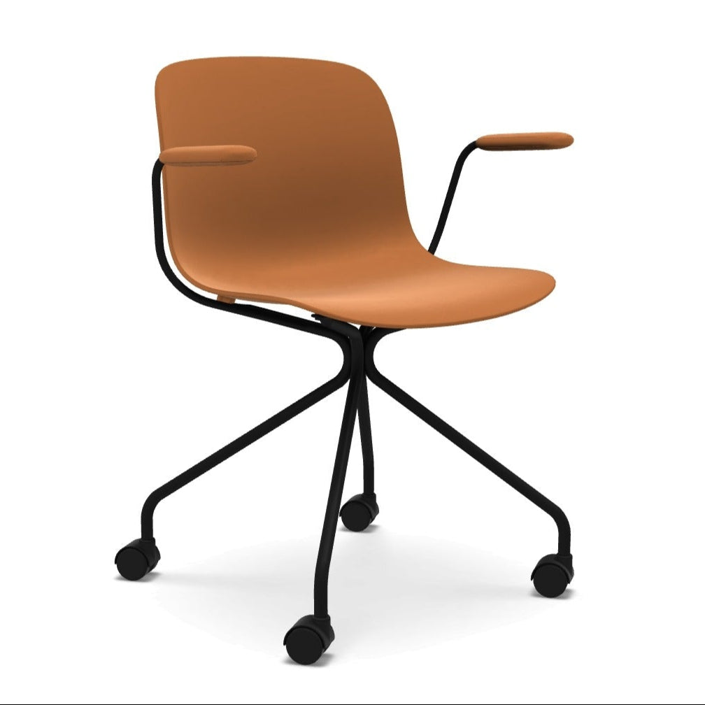 TROY orange office chair