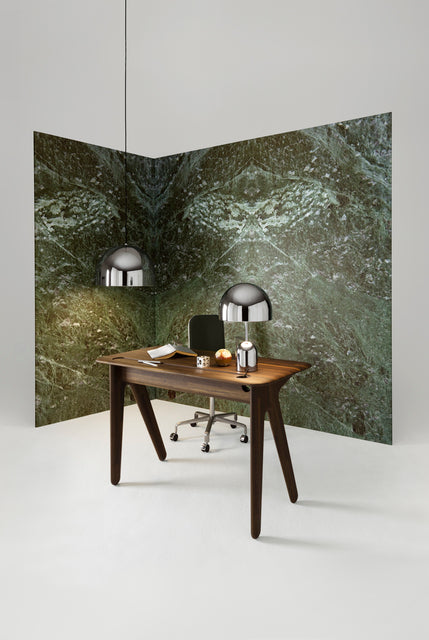 Biurko SLAB ciemne drewno dębowe