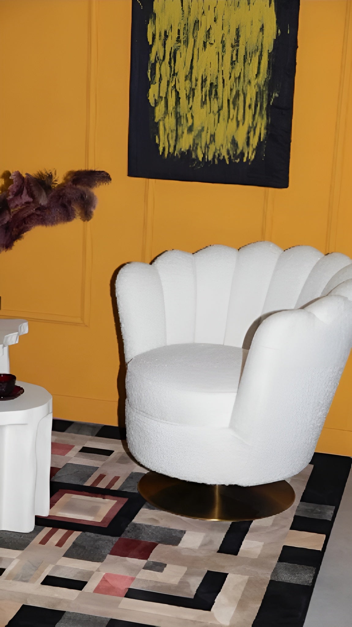 Teppich URBAN MAZE dunkelbeige