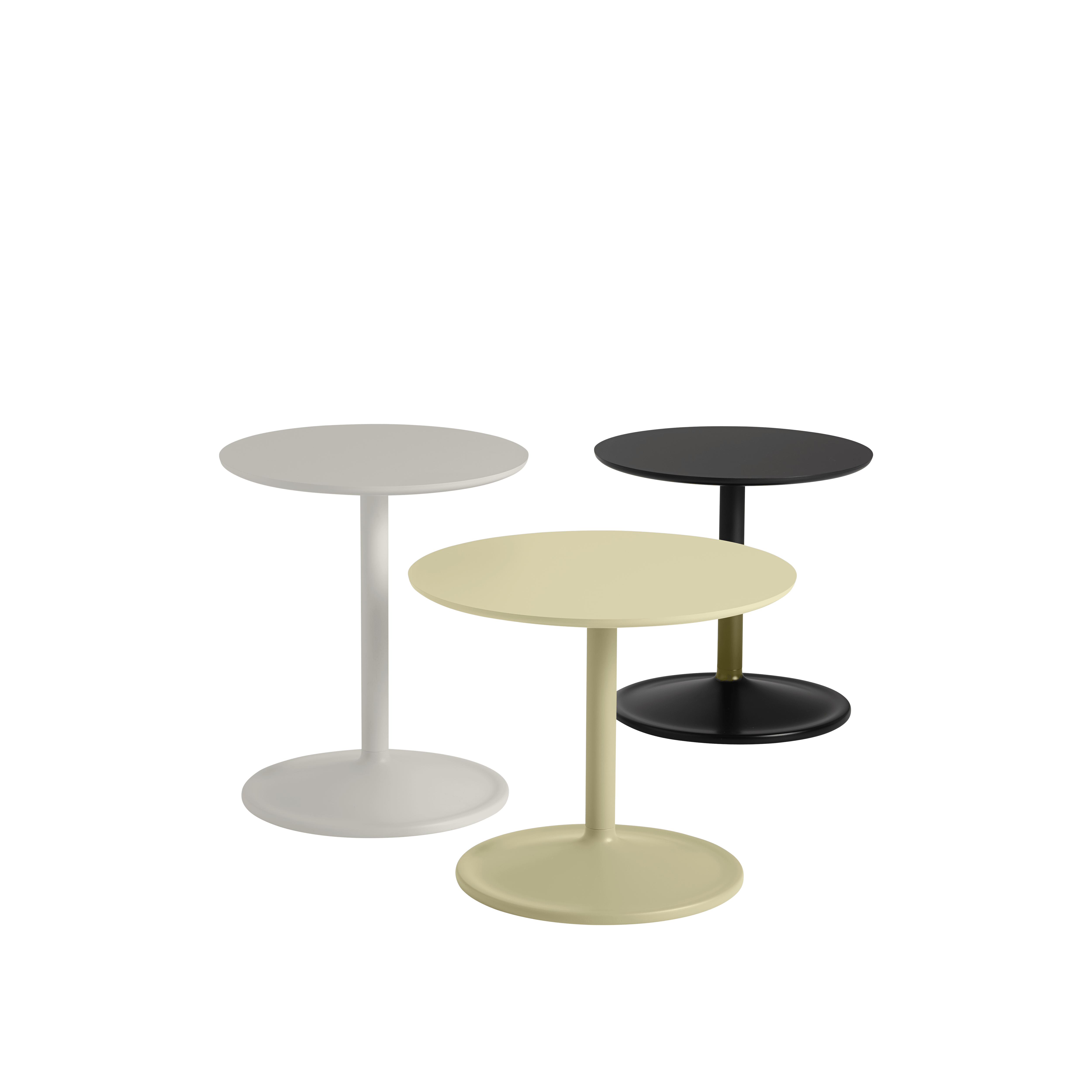 Zijtafel SOFT lichtgrijs