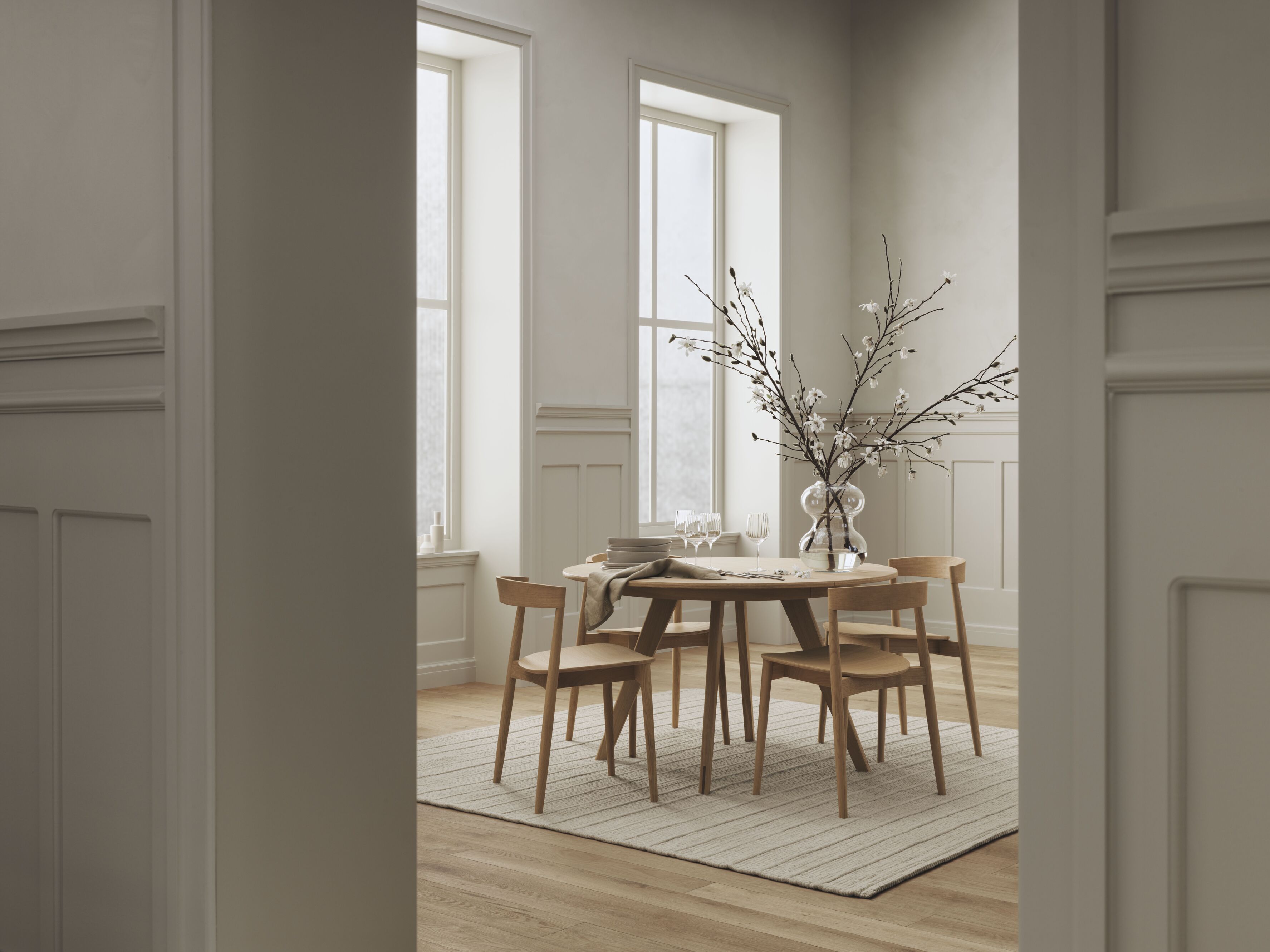 Creme Harper Teppich