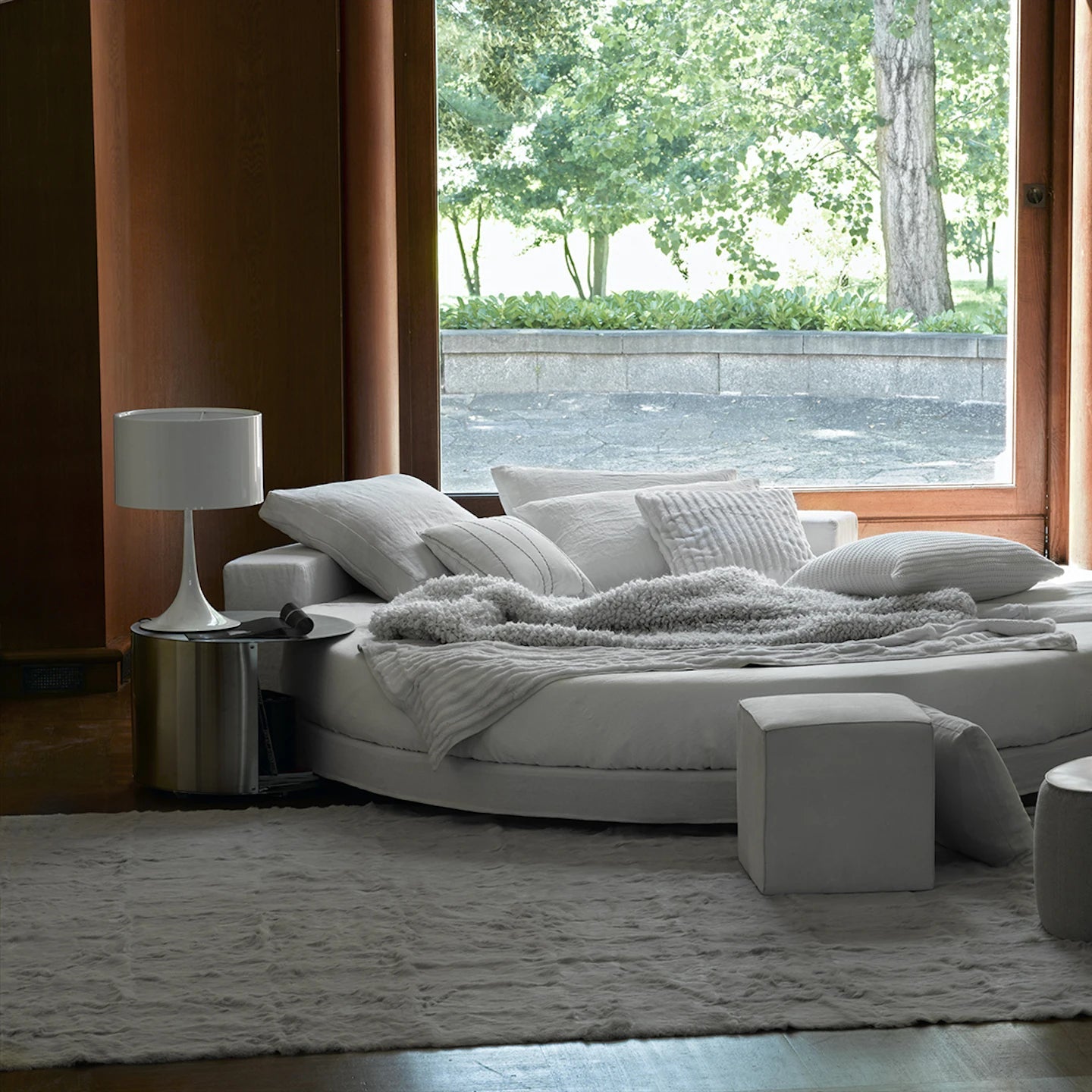 Tafellamp SPUN LIGHT wit