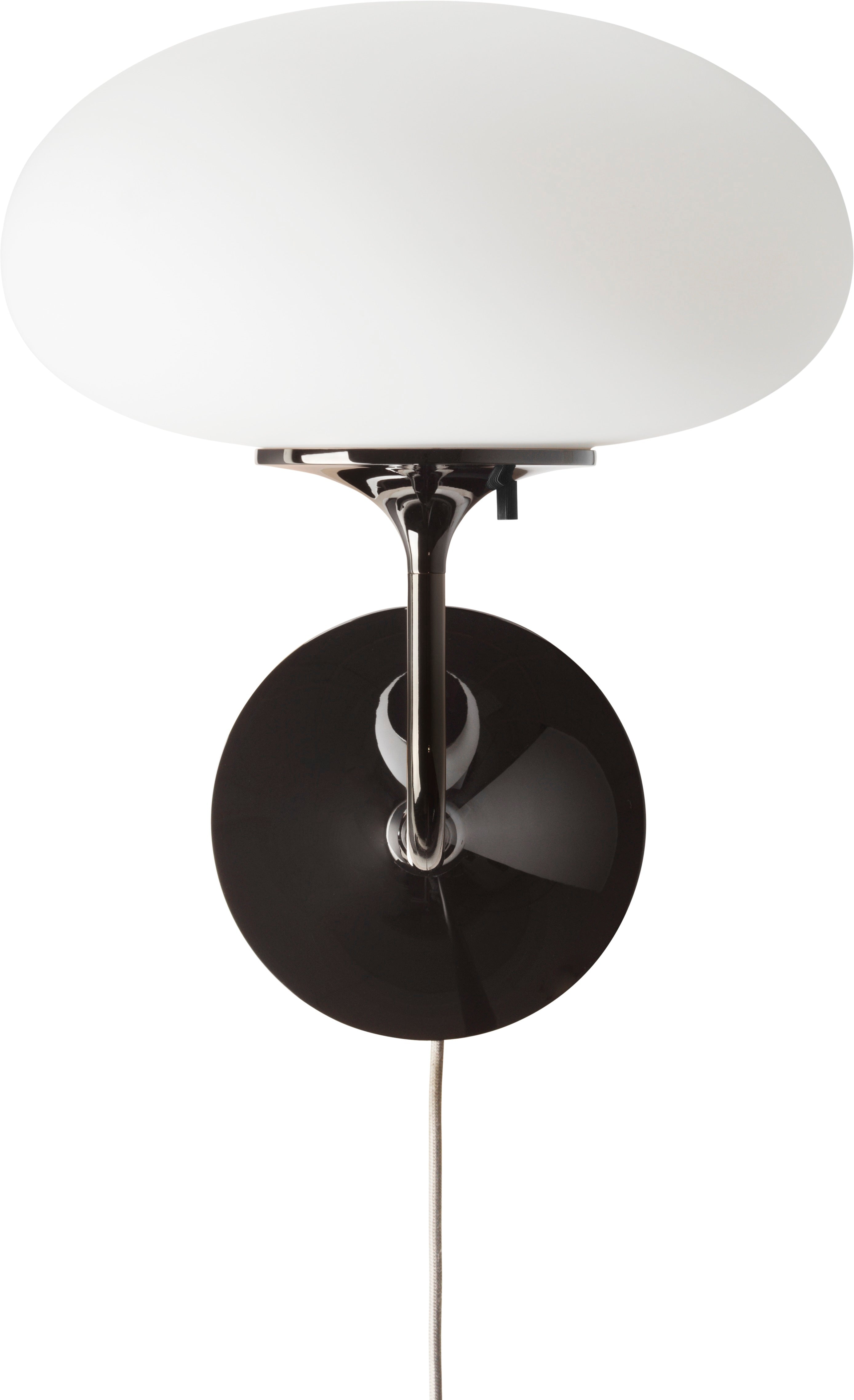 STEMLITE wall lamp black chrome