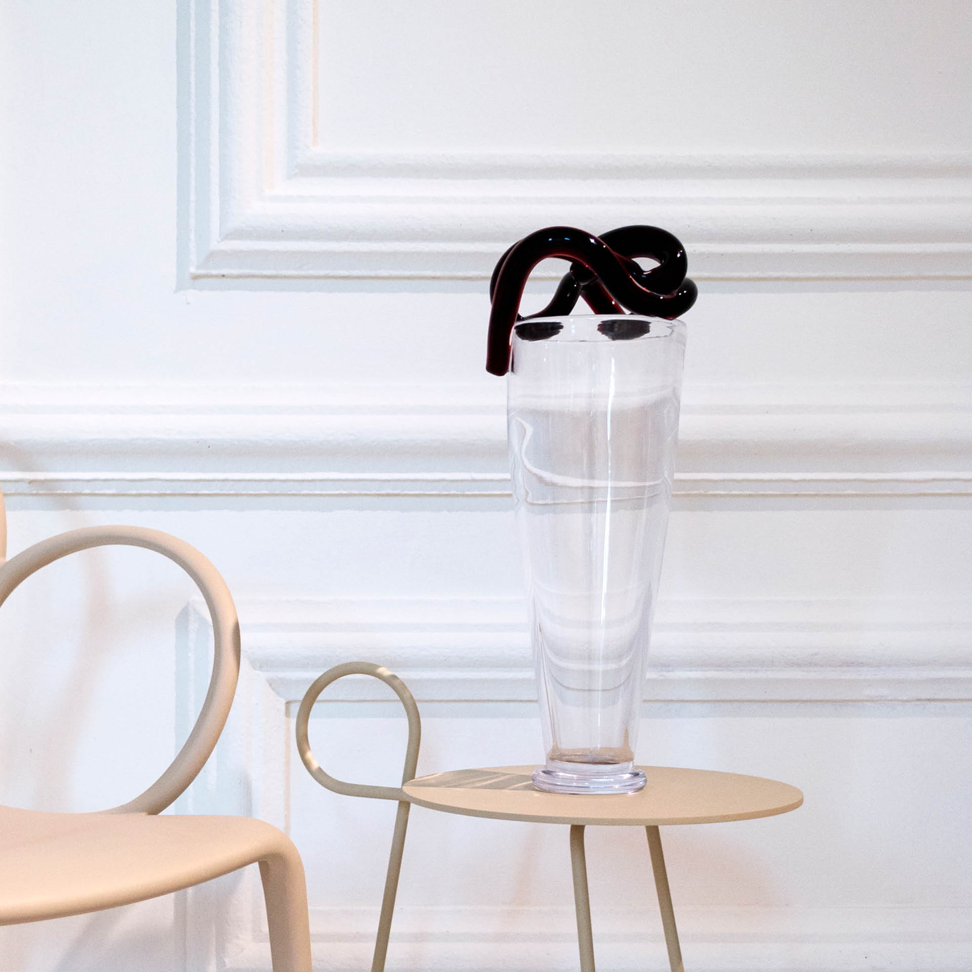 Bijzettafel CARMINA beige