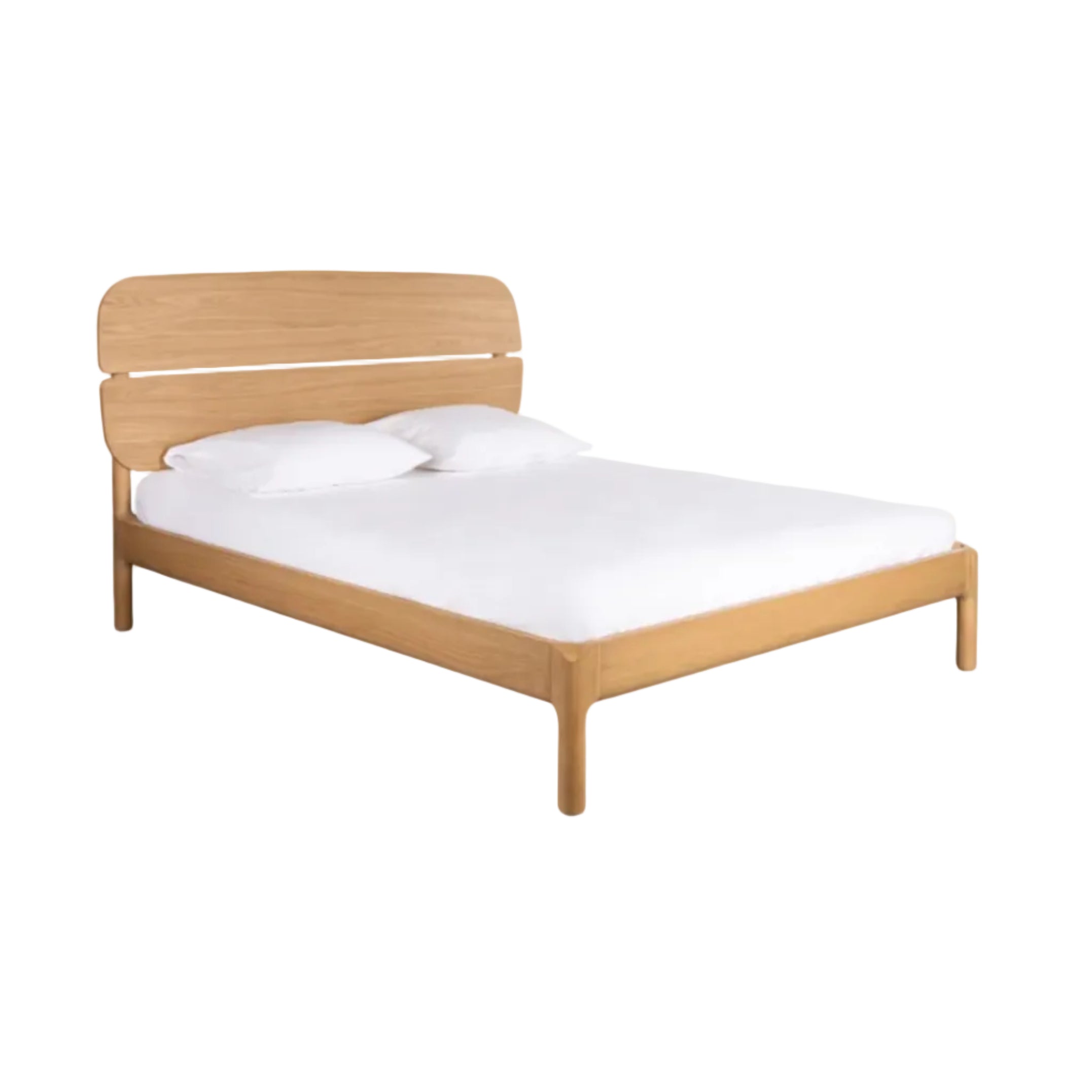 Bed STORM eikenhout