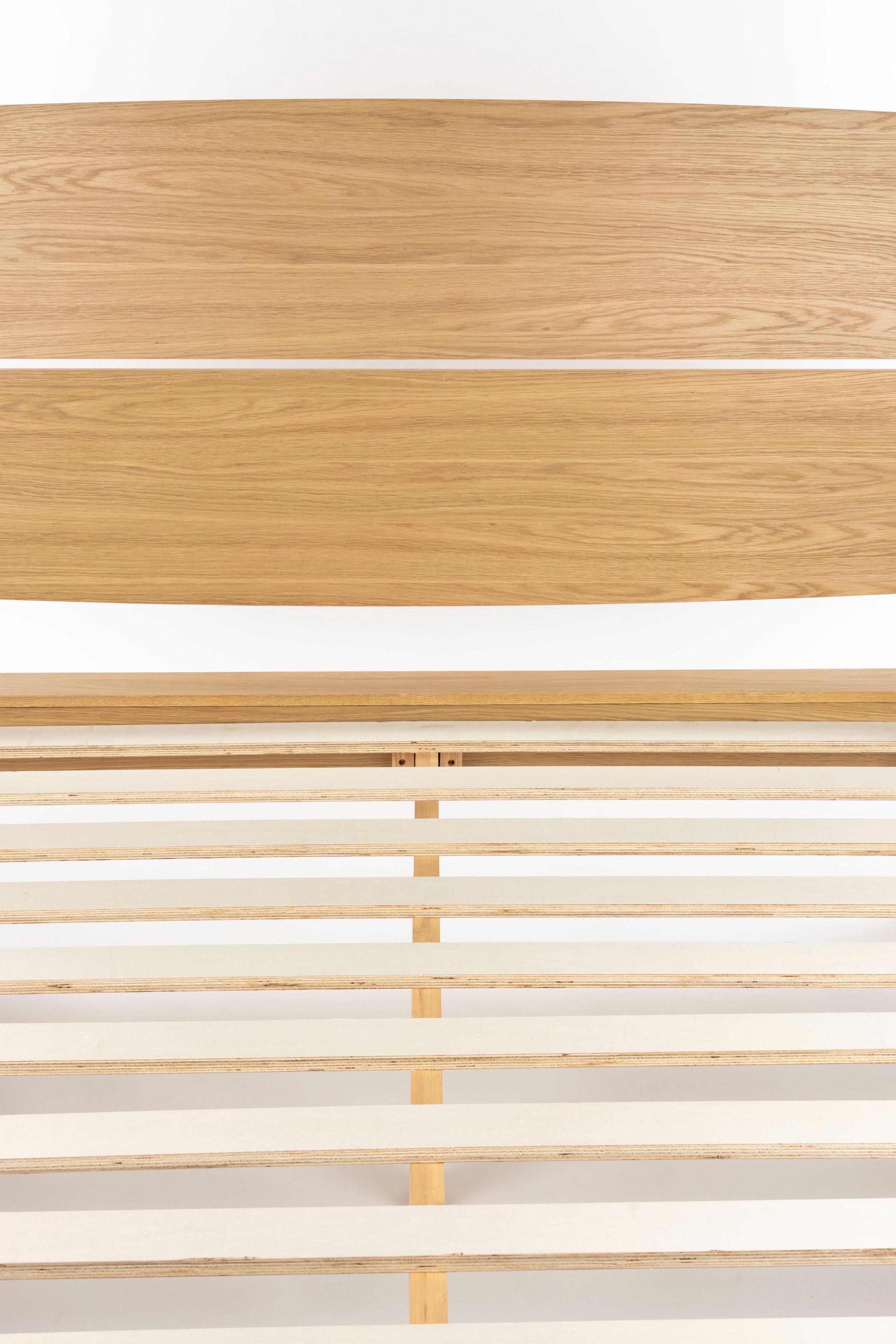Bed STORM eikenhout
