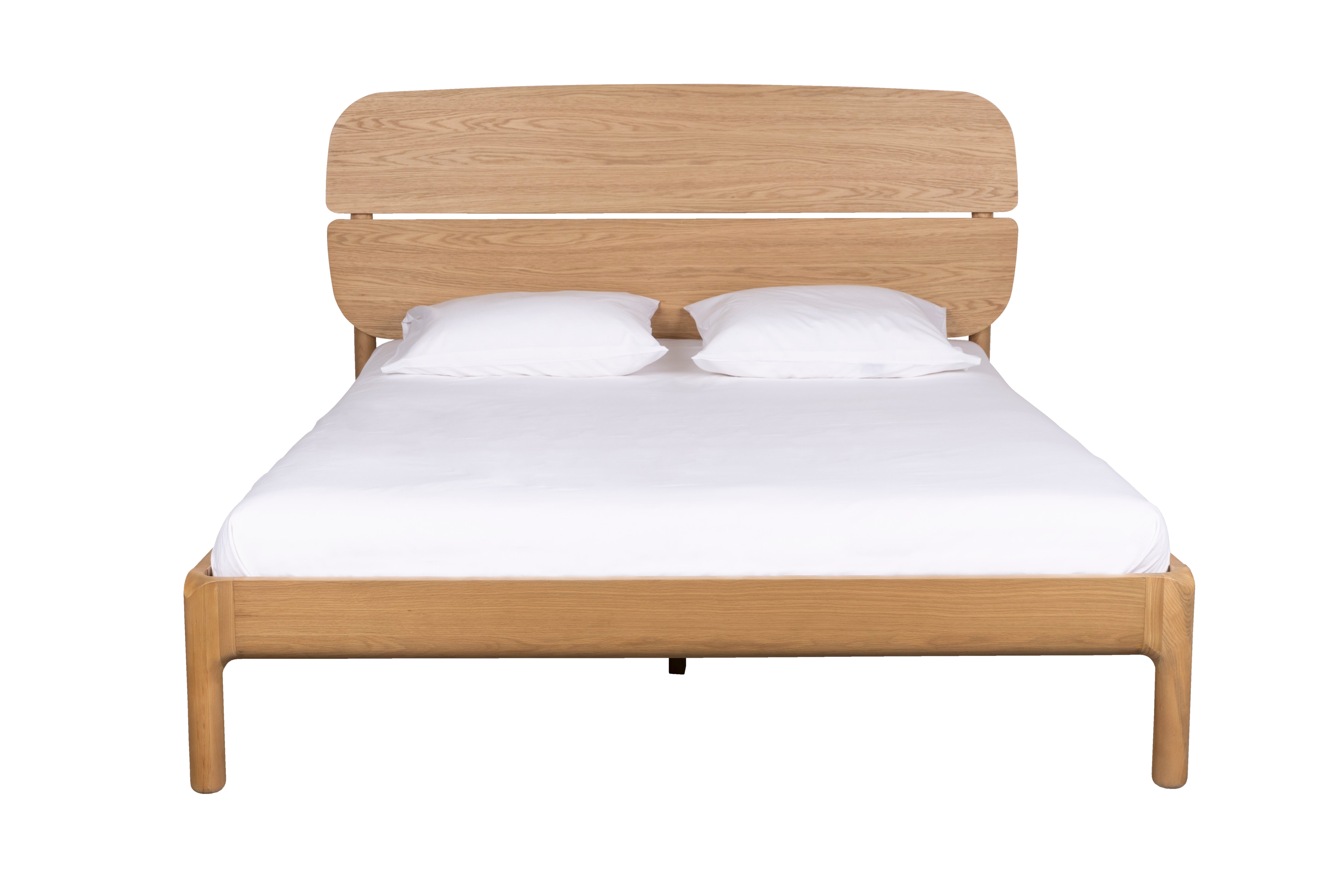 Bed STORM eikenhout
