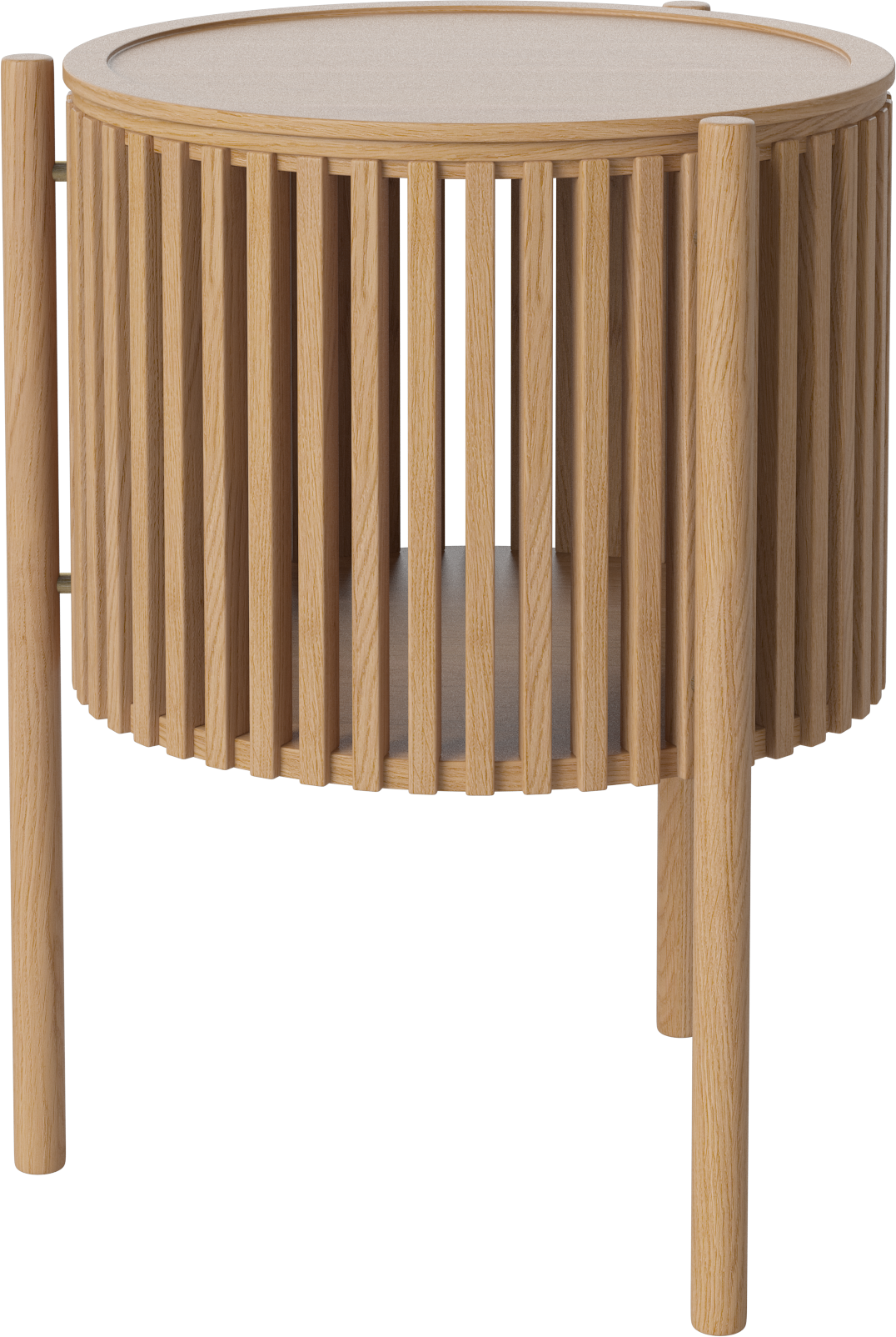 Seitentischgeschichte Eichenholz