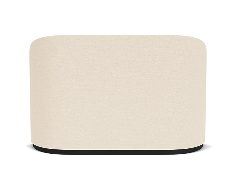 Bank met hoge rugleuning TEAROOM crème