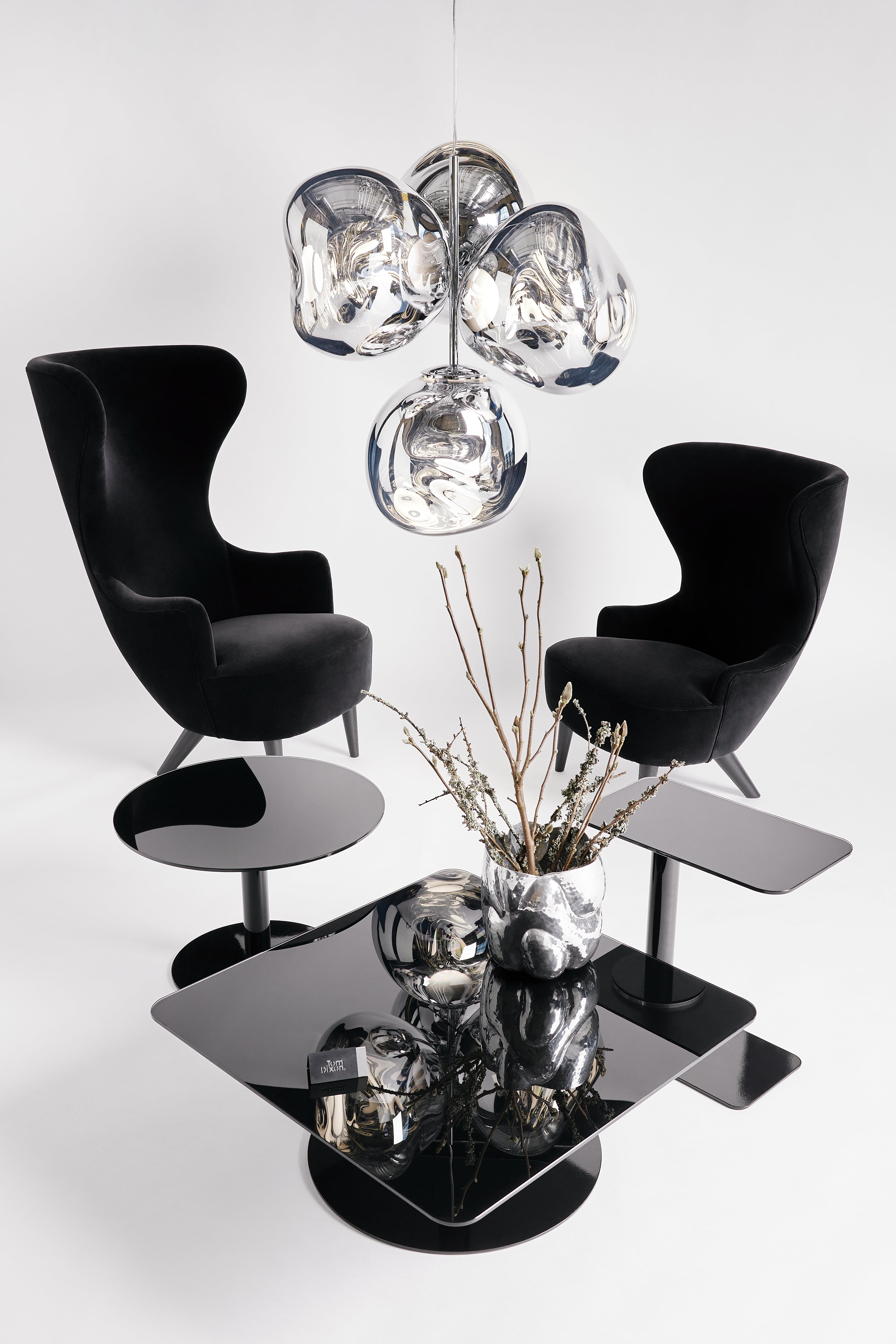 WINGBACK fauteuil gestoffeerd