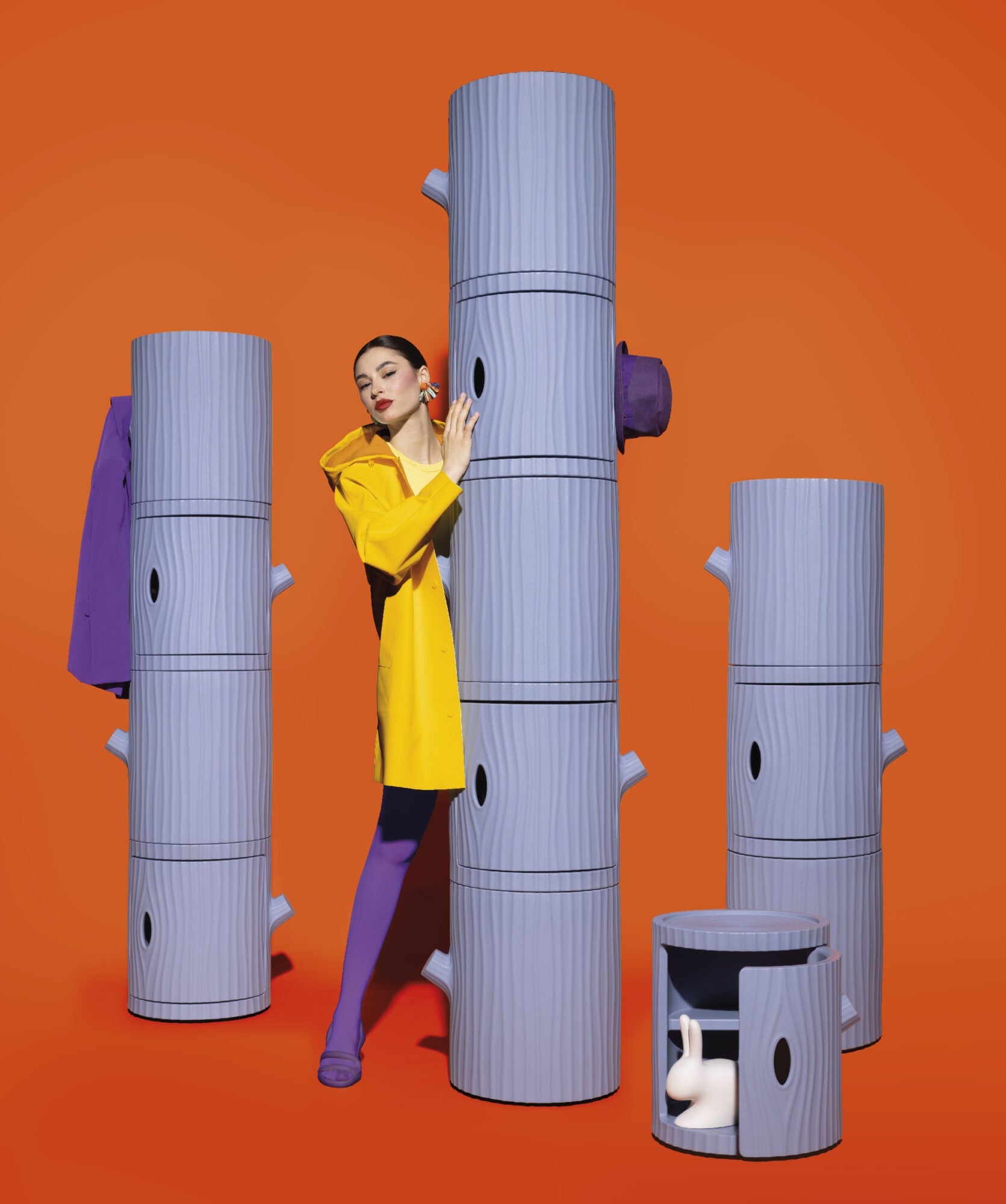 TRONCO khaki opbergdoos