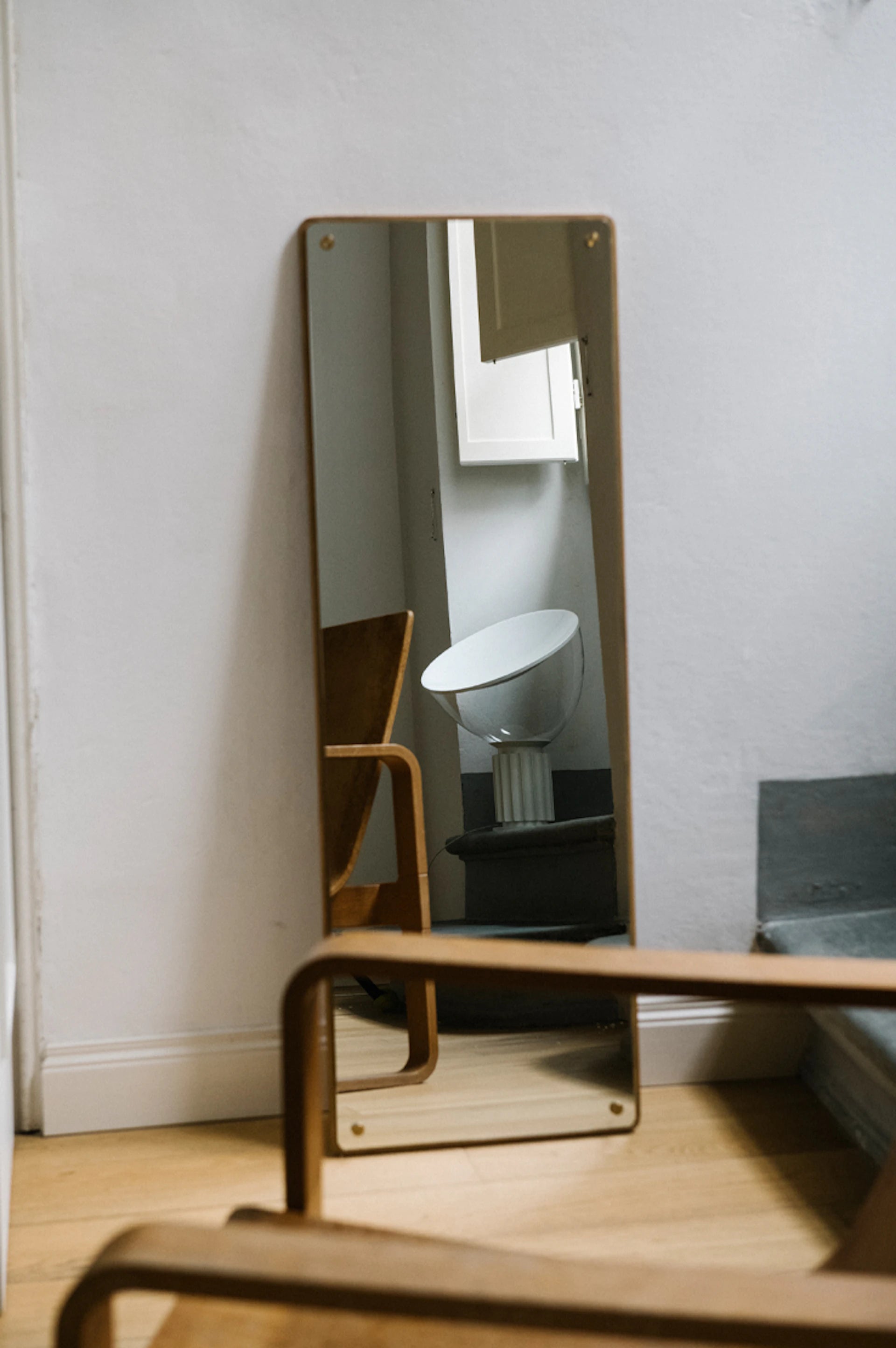 Tischlampe TACCIA braun