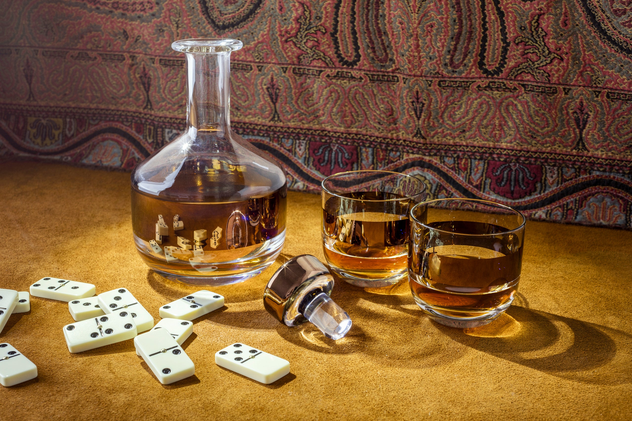 Set Whiskybrillen Kupfertank