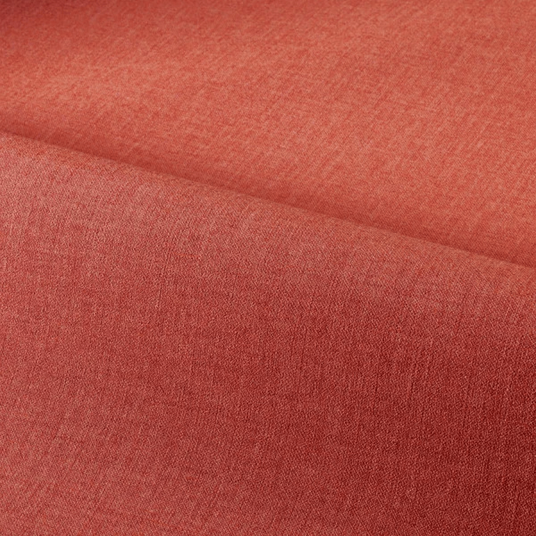 Structuurtapijt dat linnen doek imiteert LINA - ROUGE CARMIN karmijnrood