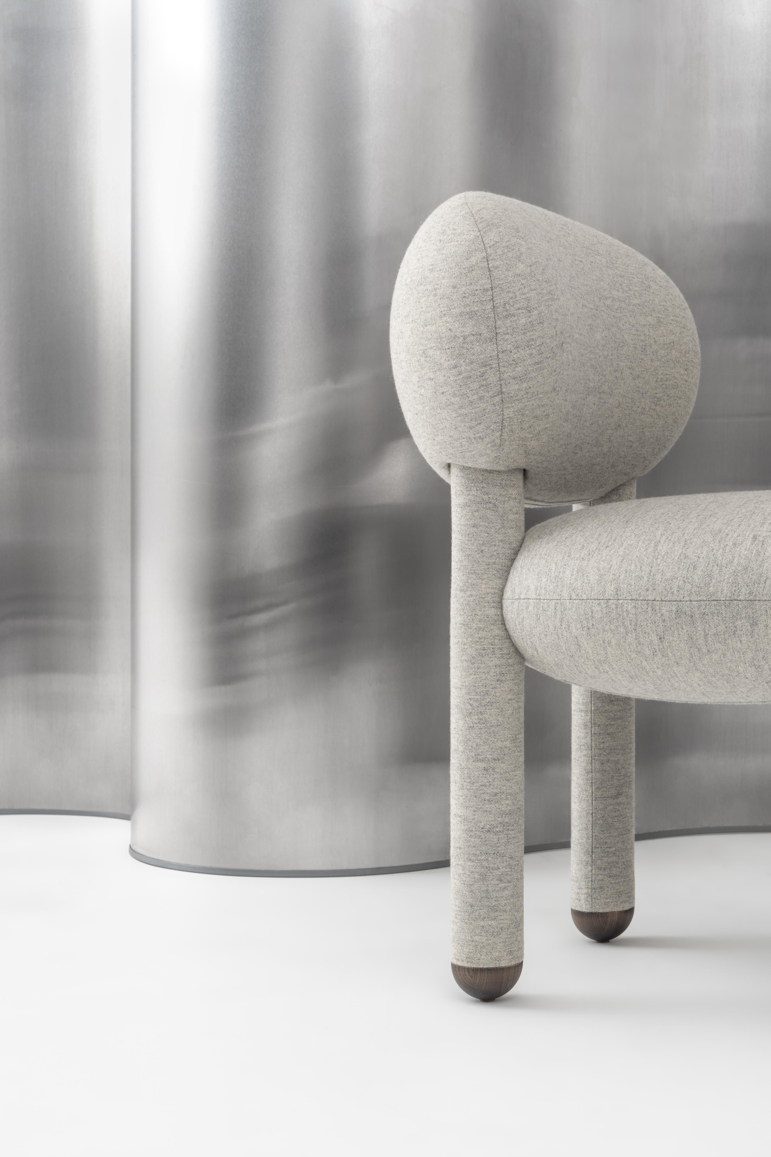 Gestoffeerde FLOCK CS1 stoel