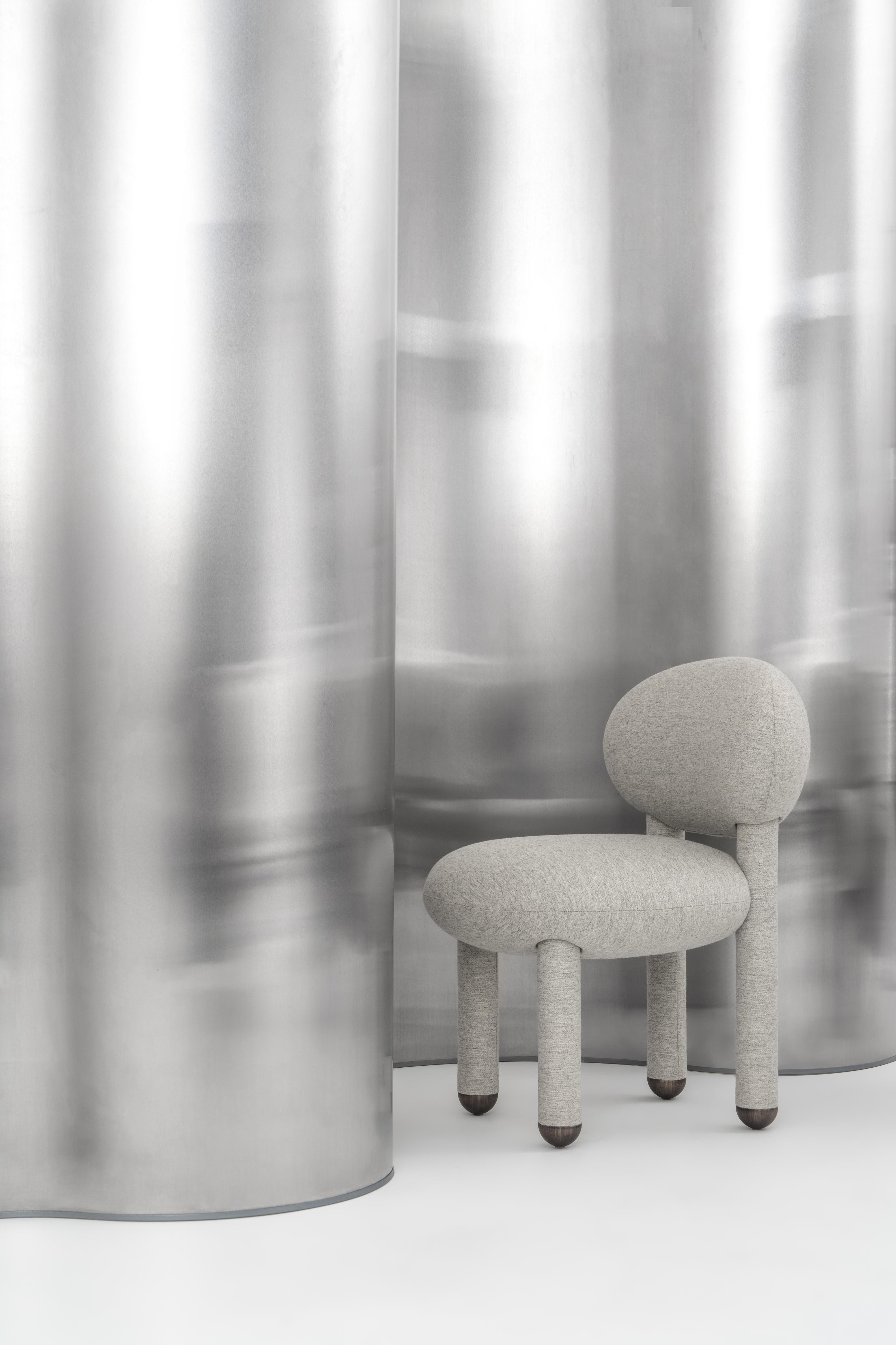 Gestoffeerde FLOCK CS1 stoel