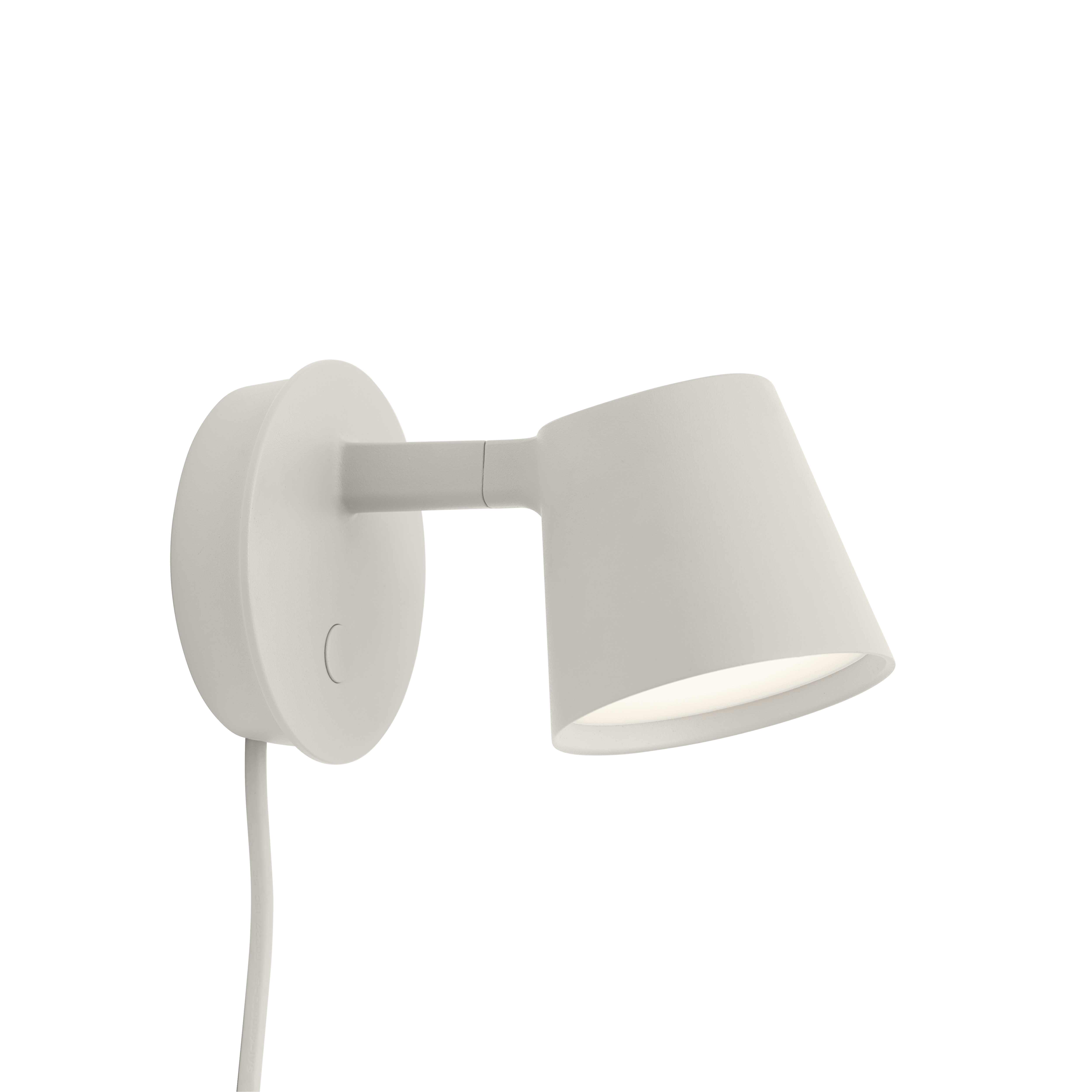 Verstelbare wandlamp TIP grijs