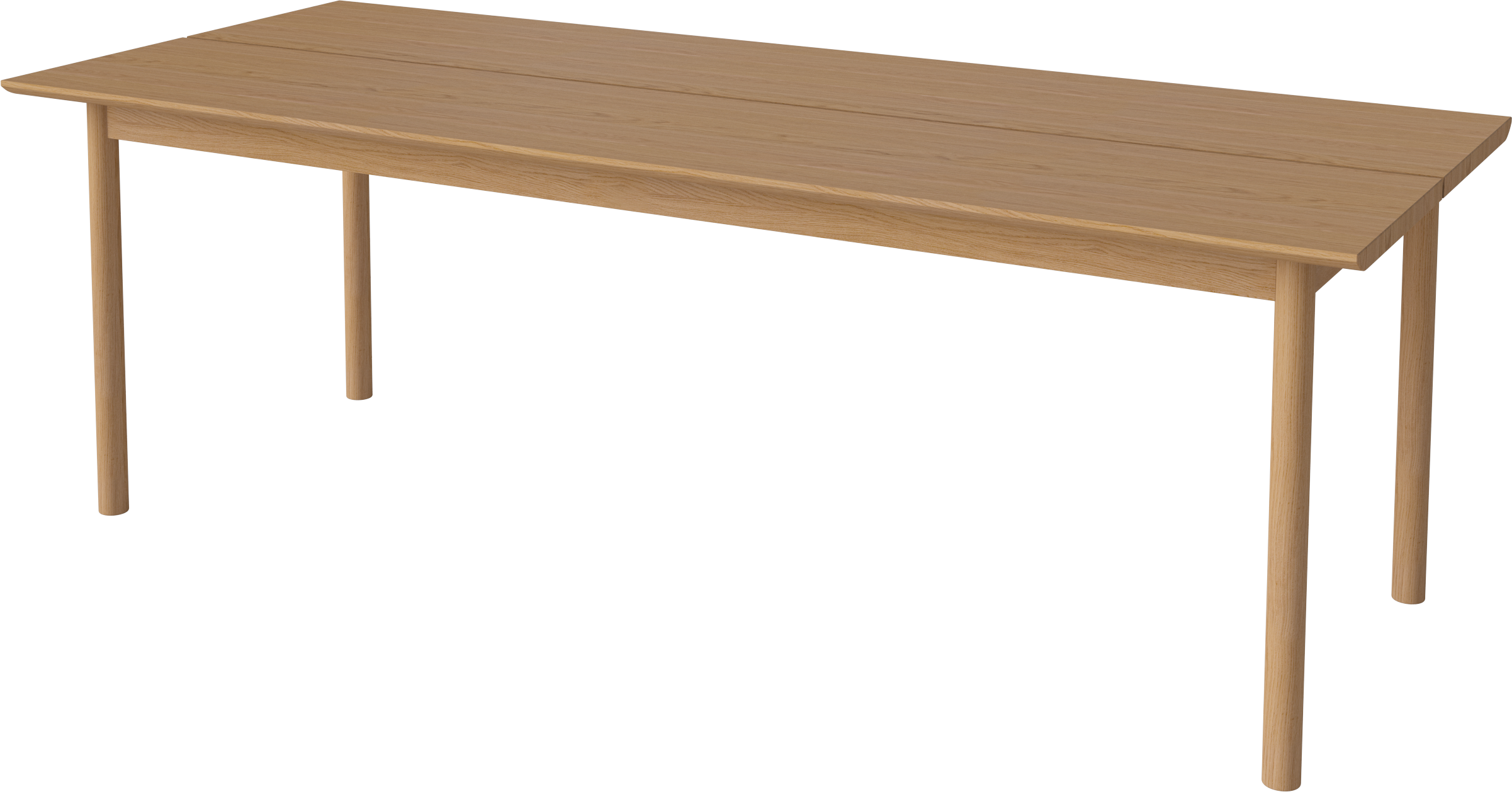 Tafel TRACK eikenhout