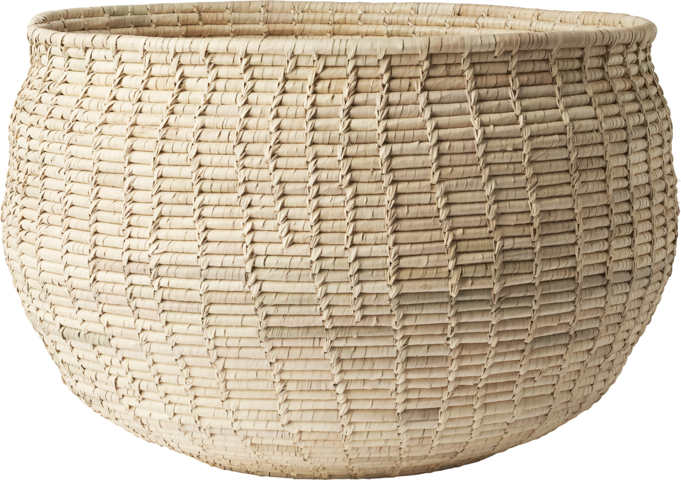 Tulpenkorb Palmblätter