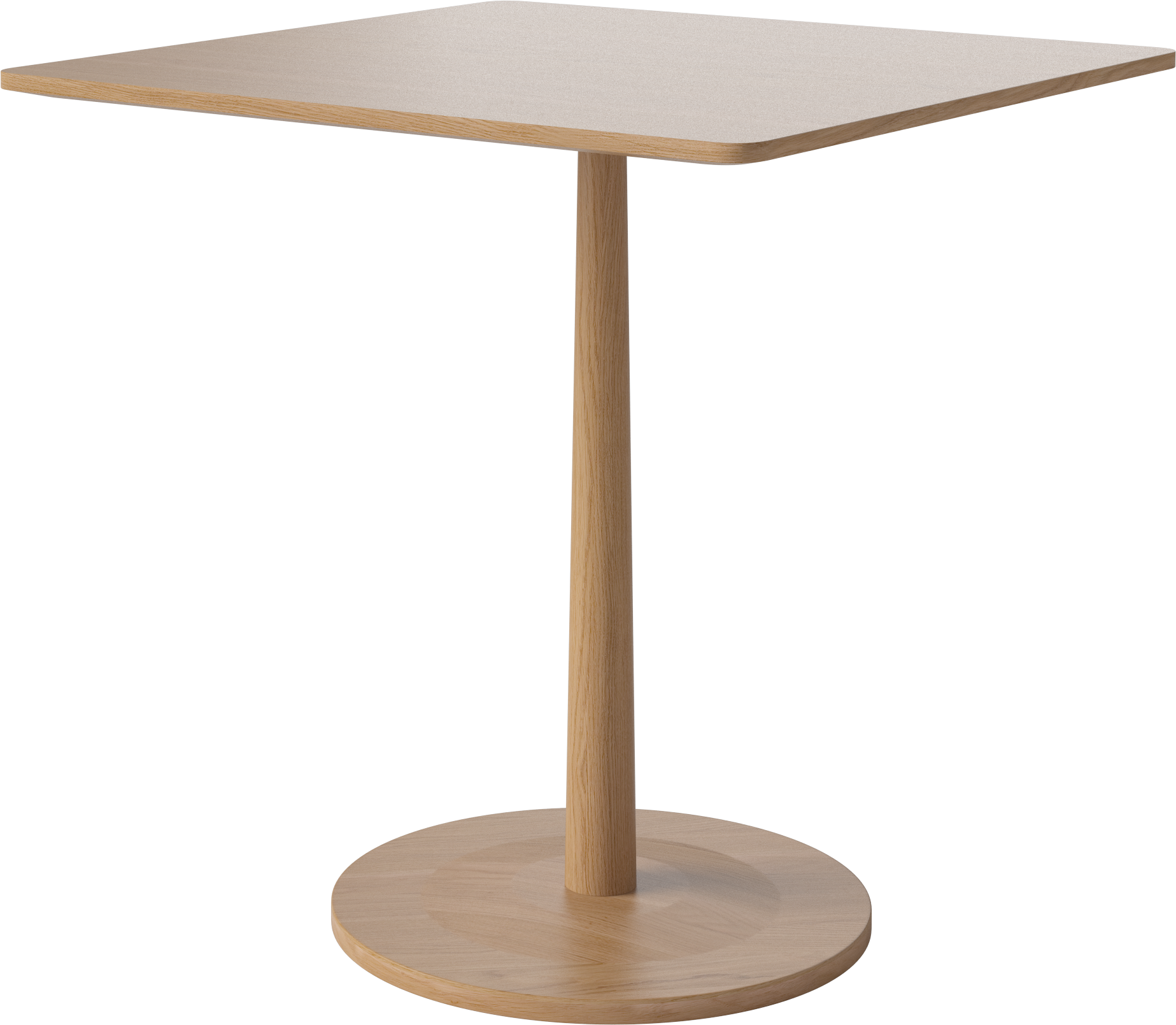 Tafel TURNED eikenfineer