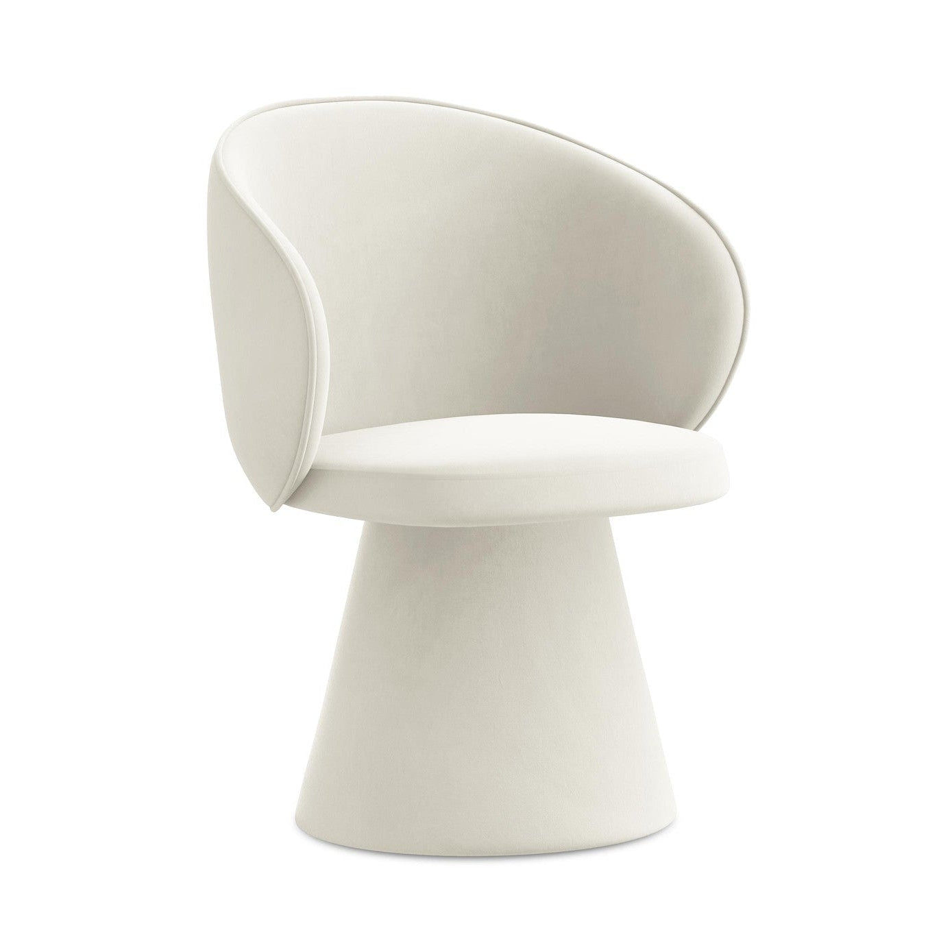 Velvet Chair UALA Light Beige