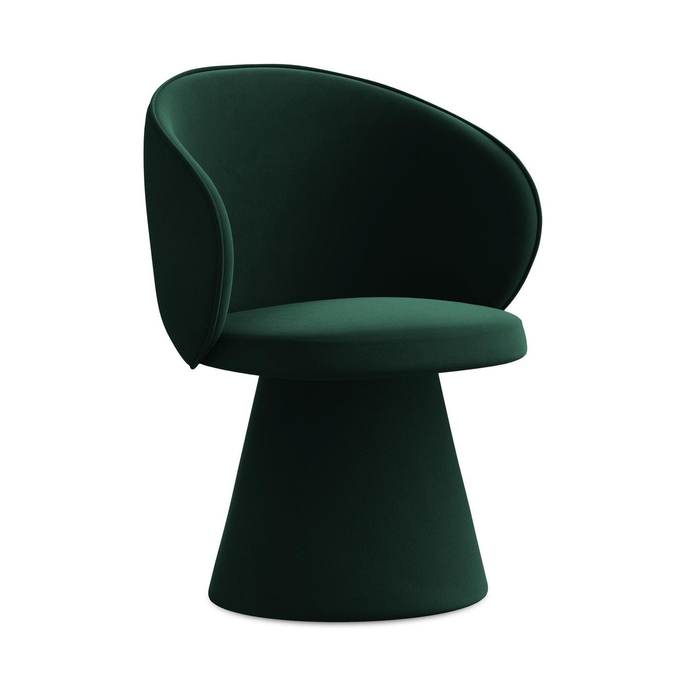 Velvet Chair UALA Bottle Green