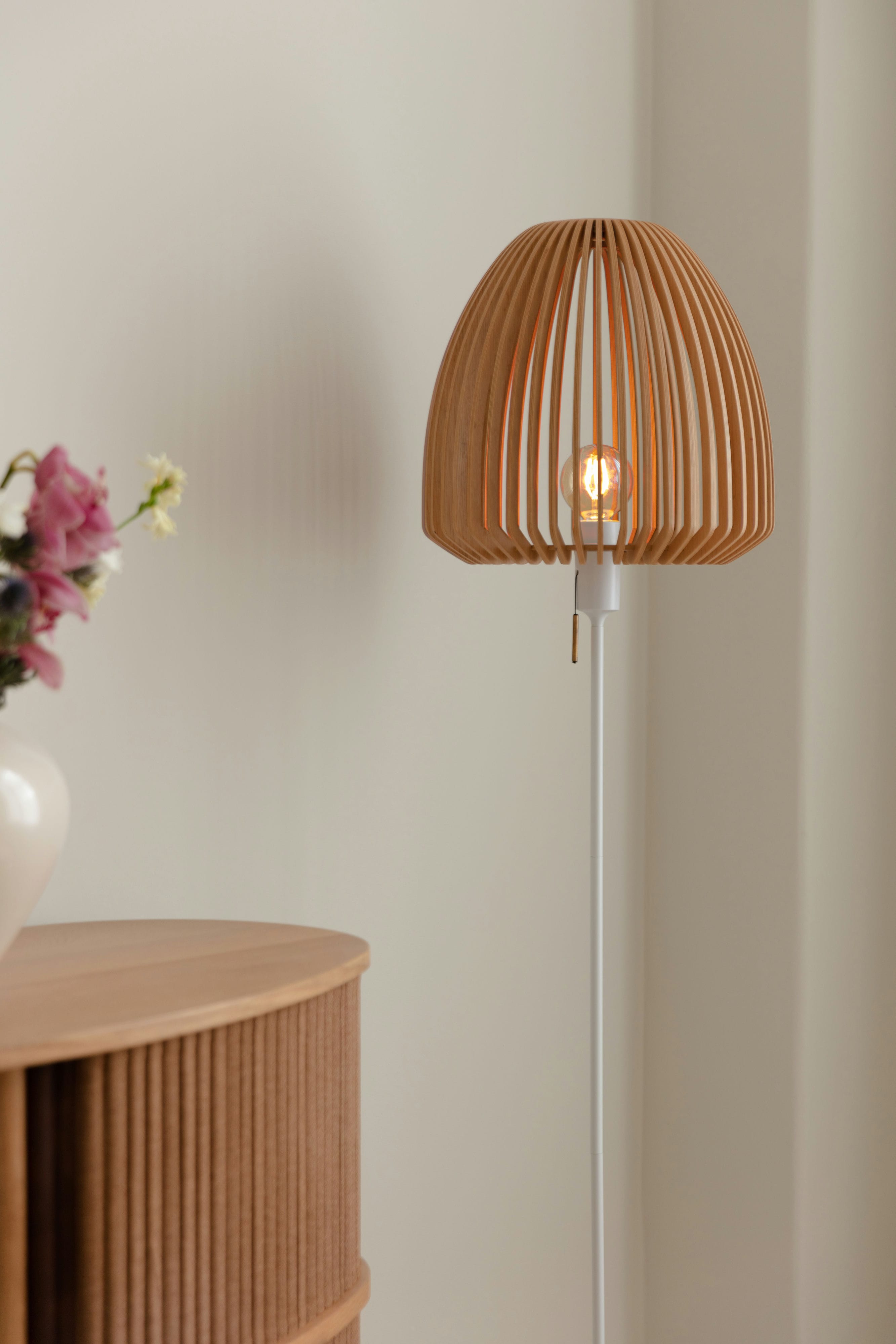 Abażur CLAVA WOOD dębowy – drewno dębowe, Umage