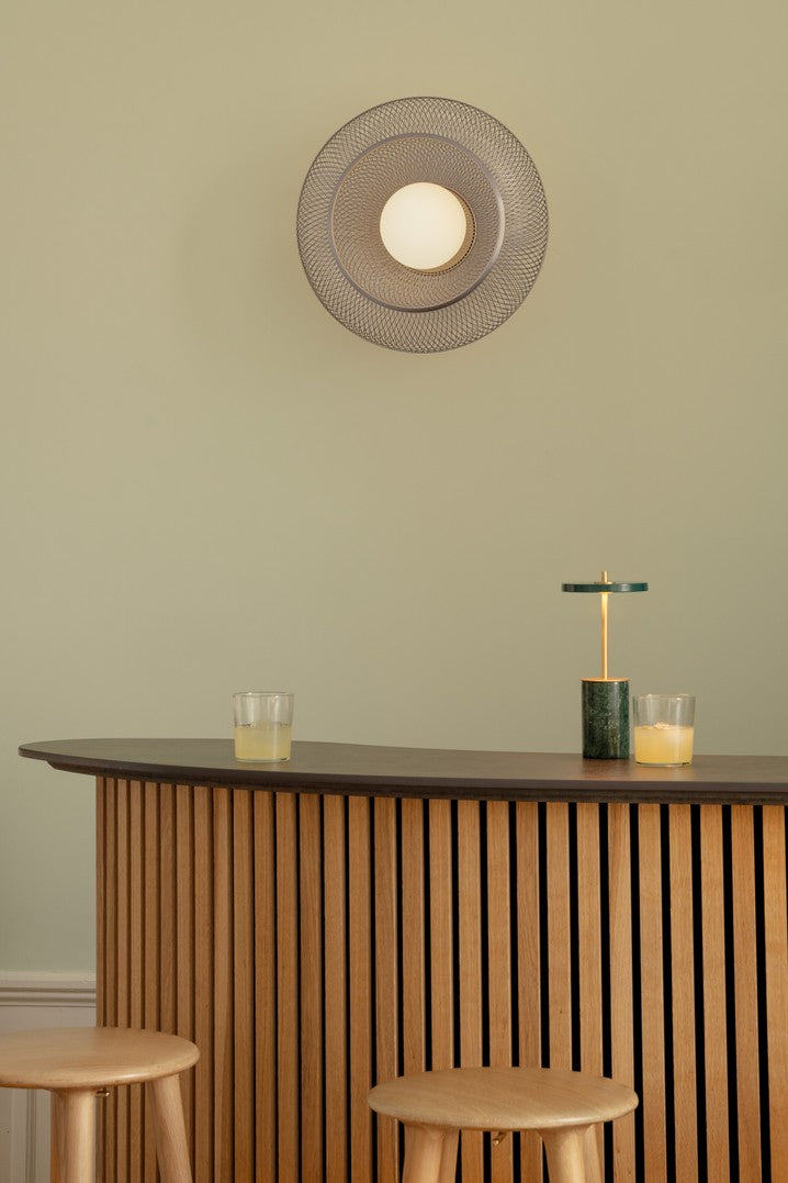 Wandlamp FARADAY UP zilver