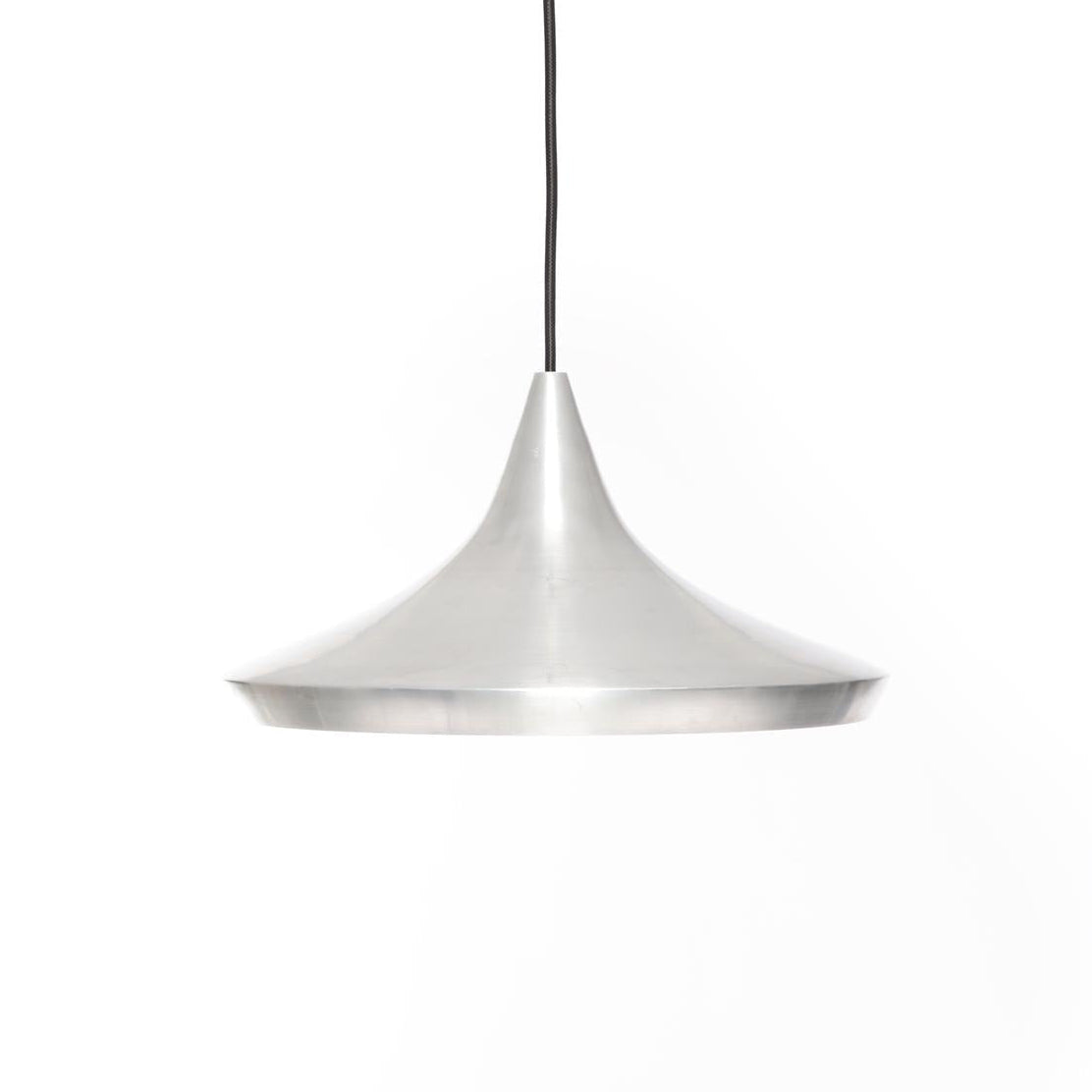UNBEATEN WIDE silver pendant lamp