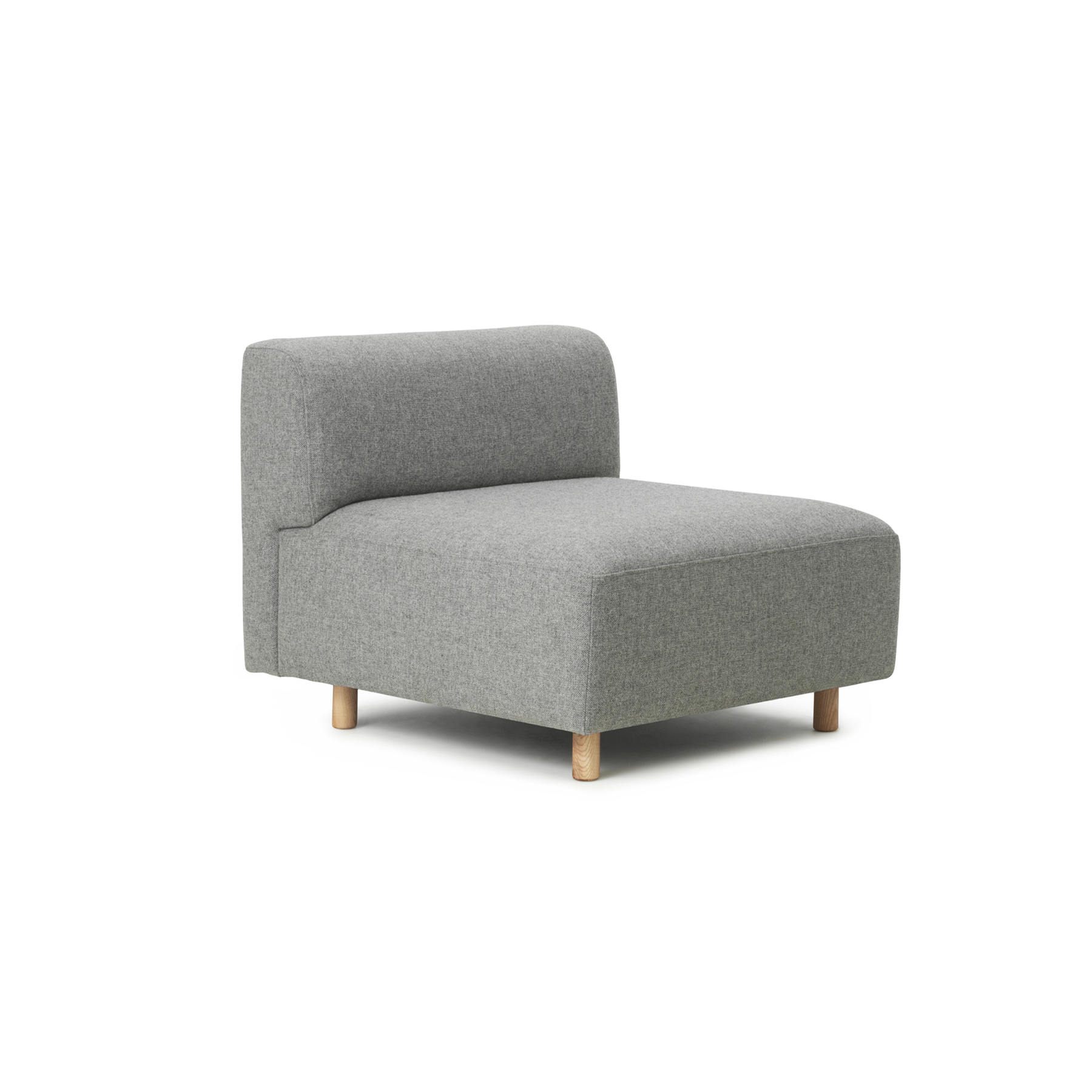 Modulaire bank REDO - gestoffeerd middenelement