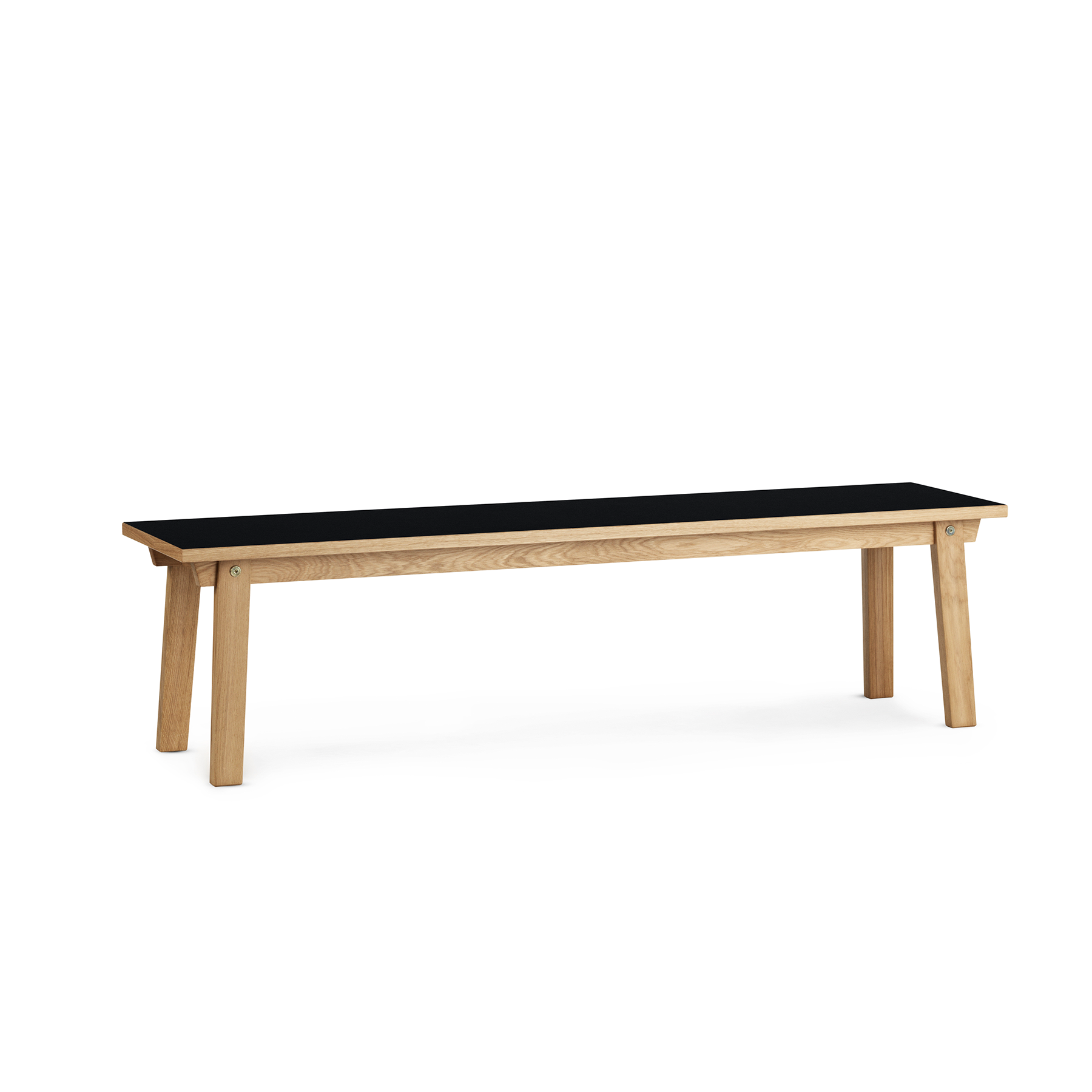 Slice Linoeum bench oak veneer