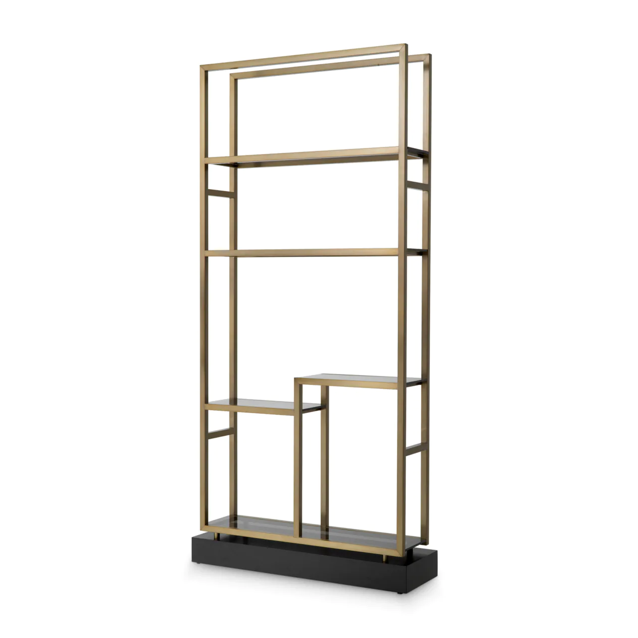 Boekenkast CORRADO II antiek goud