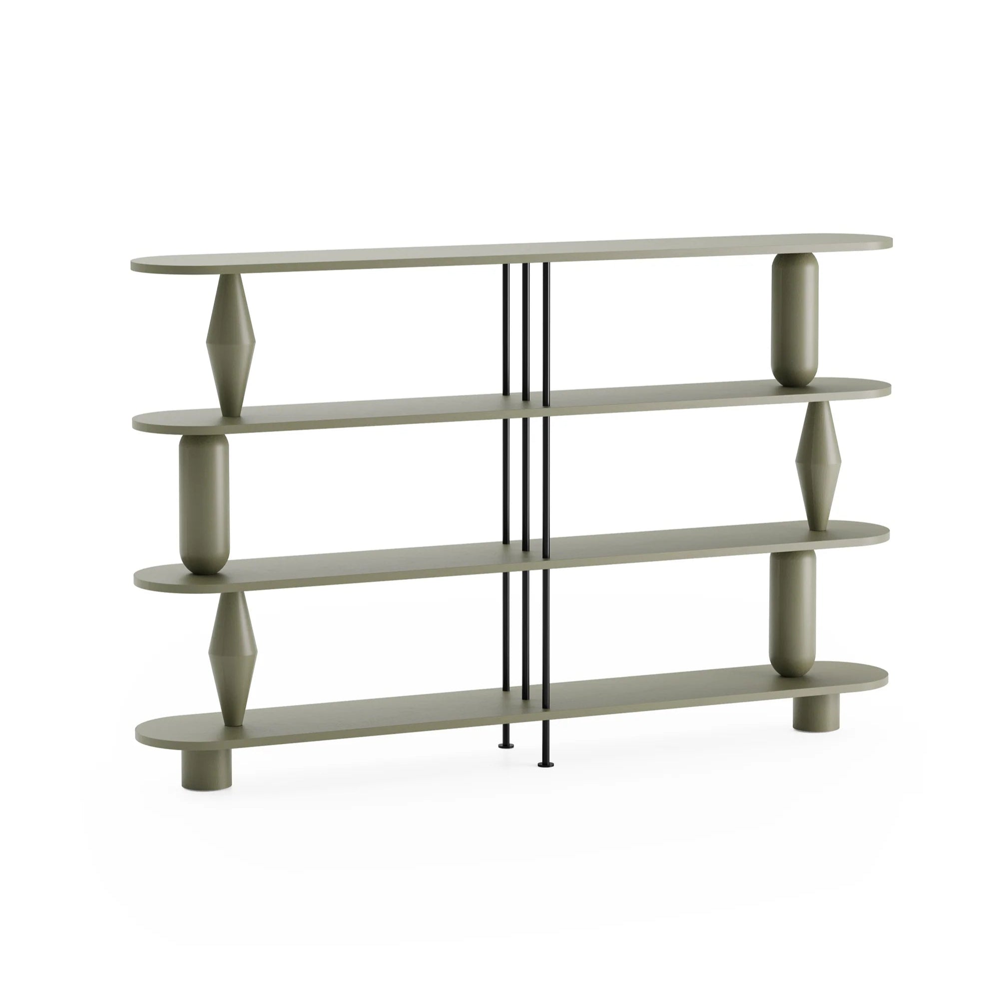 VAZOO DUO rek olijfhout eiken