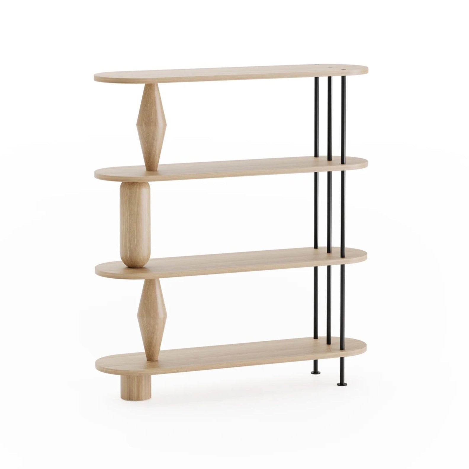 VAZOO Oak Wood Shelf