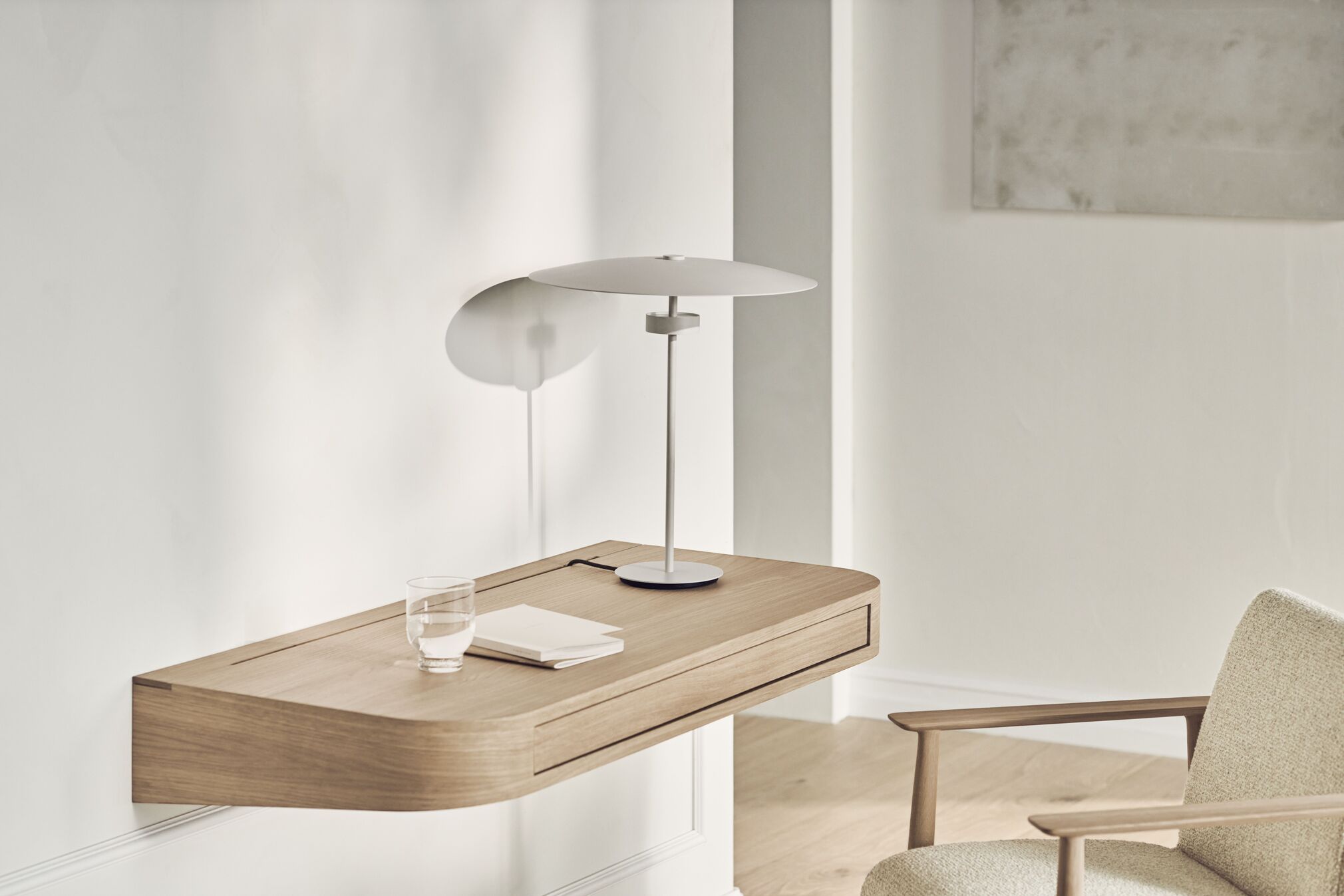 Wandbureau VALA eikenfineer