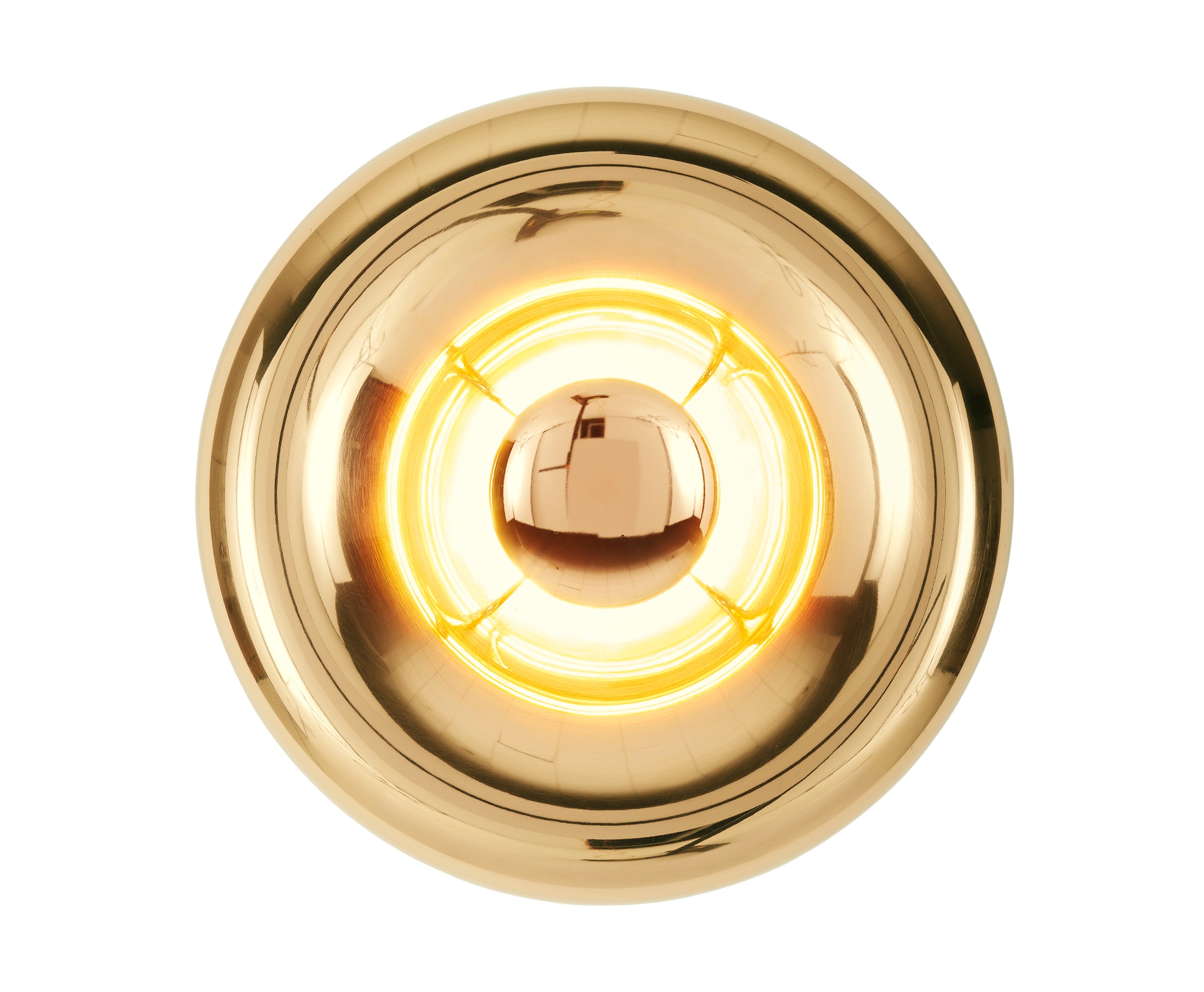 Wandlampe VOID aus Messing