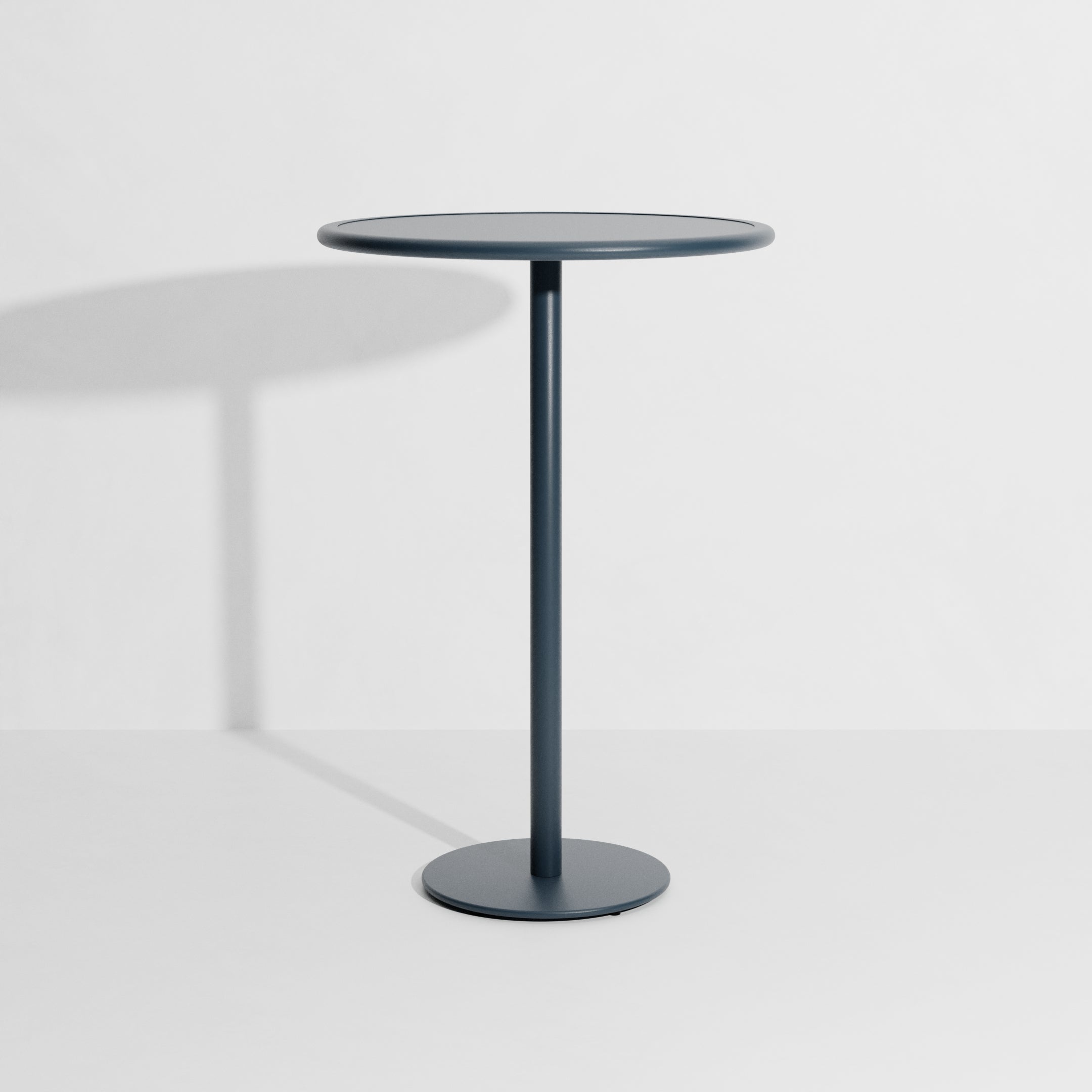 Ronde tuintafel WEEK-END in grijsblauw