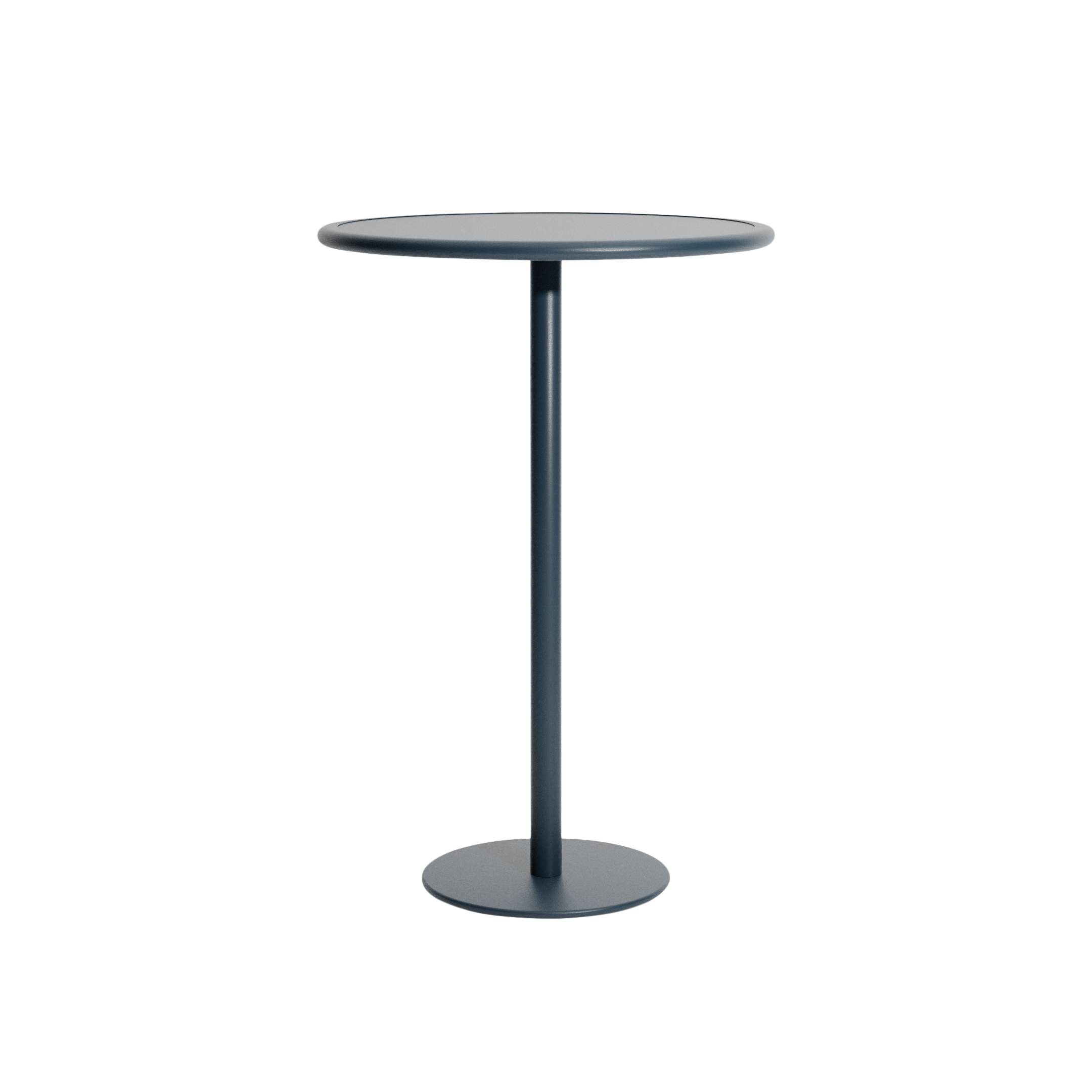 Ronde tuintafel WEEK-END in grijsblauw