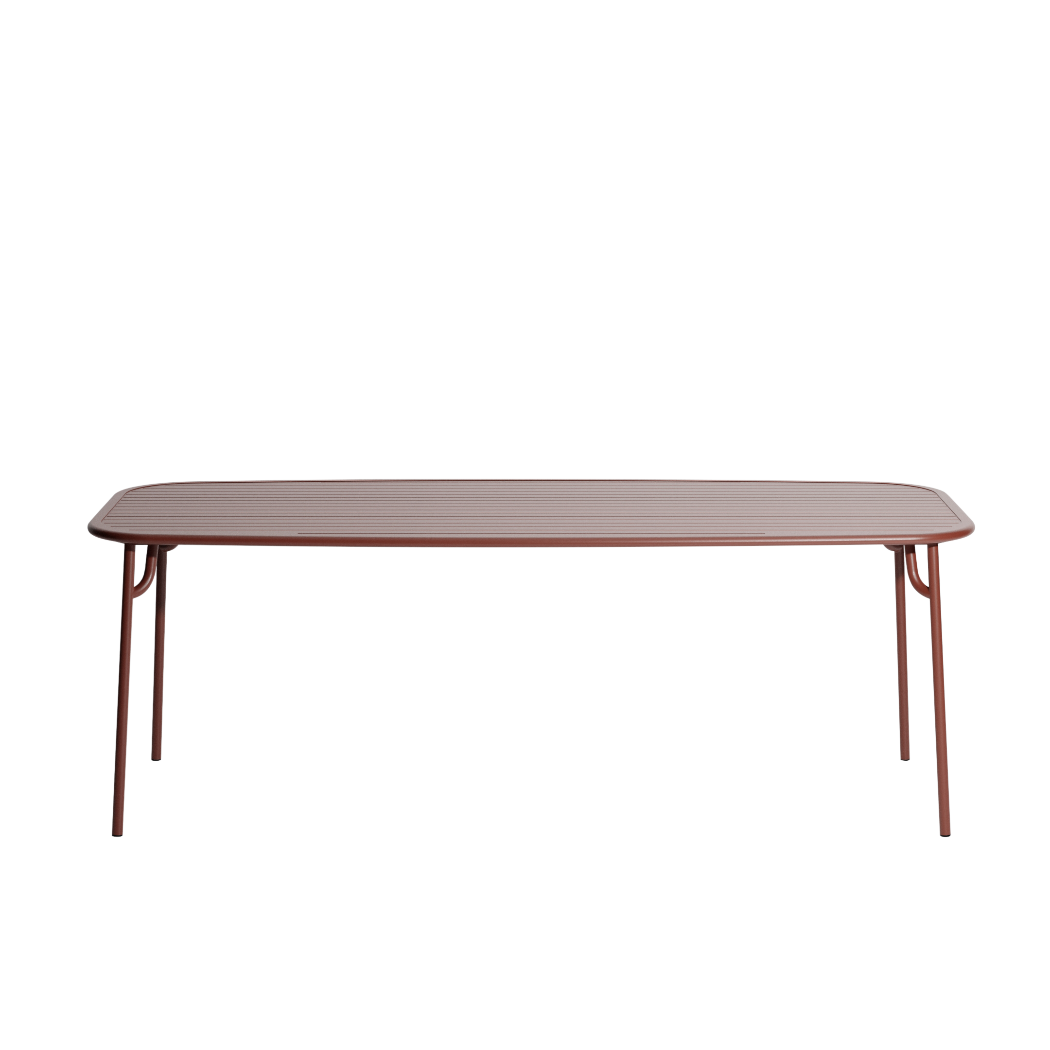 Tuin tafel WEEK-END roodbruin