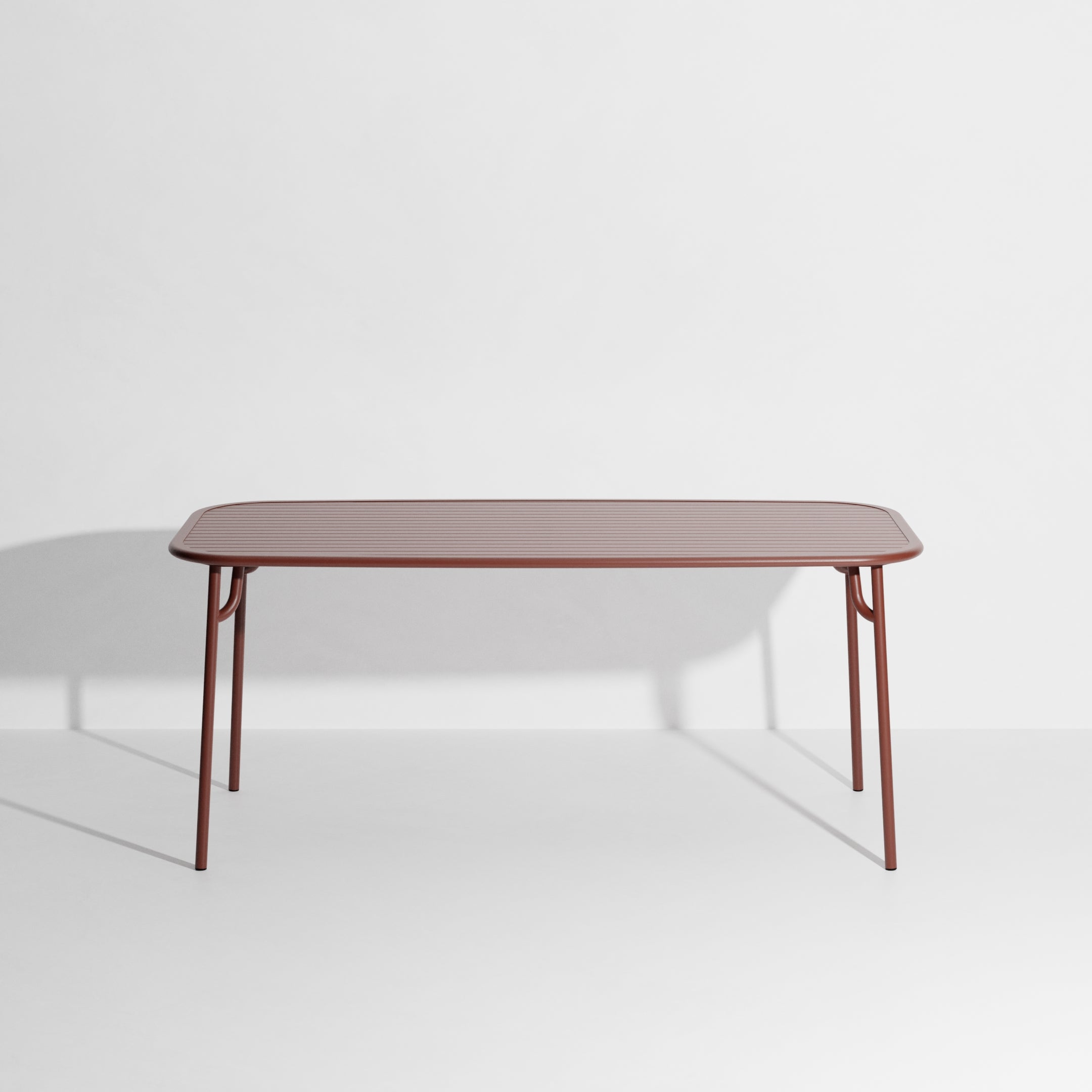Tuin tafel WEEK-END roodbruin