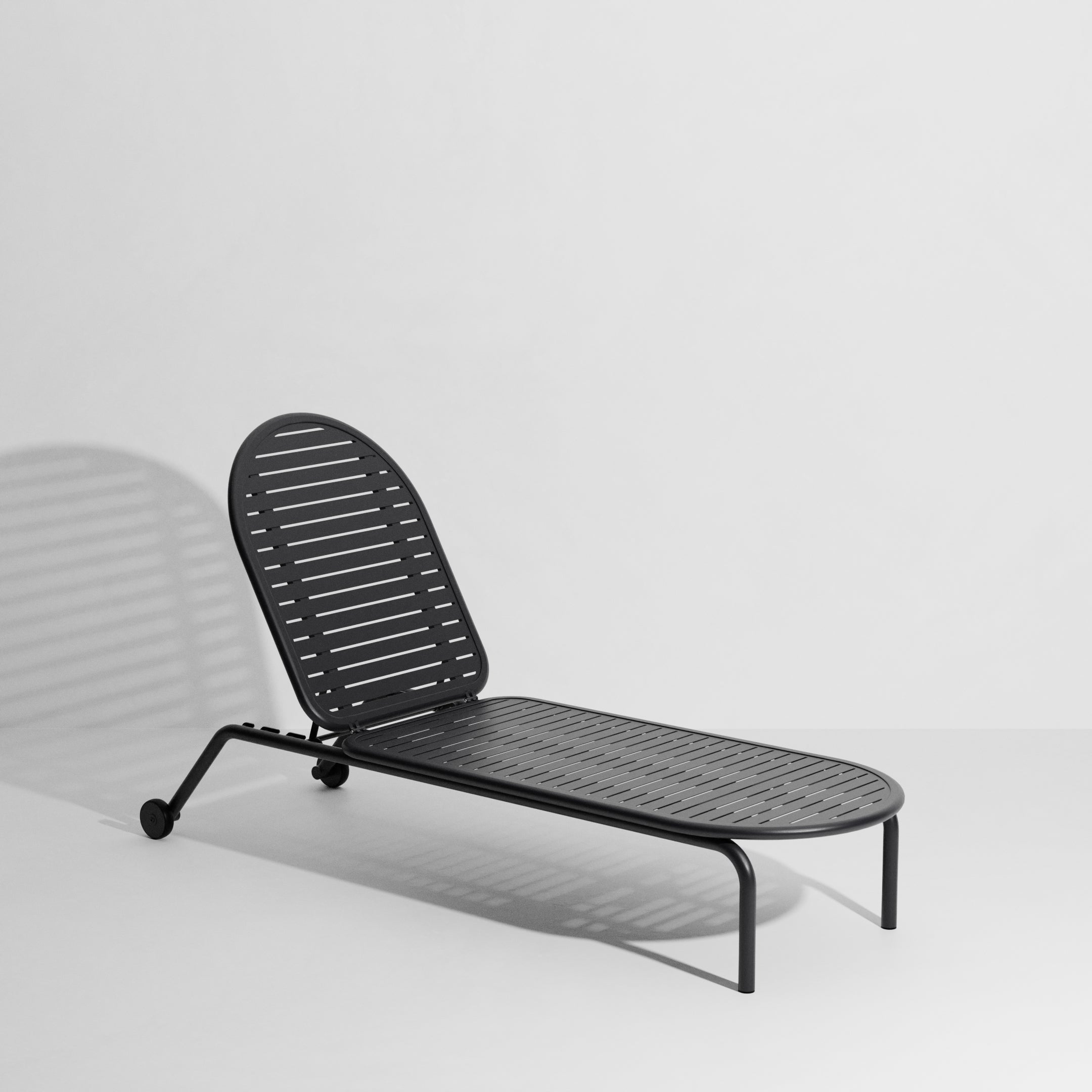 Tuinligbed WEEK-END zwart