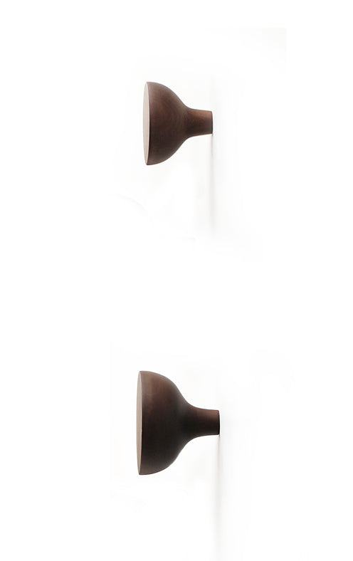 WELCOME coat rack set walnut veneer