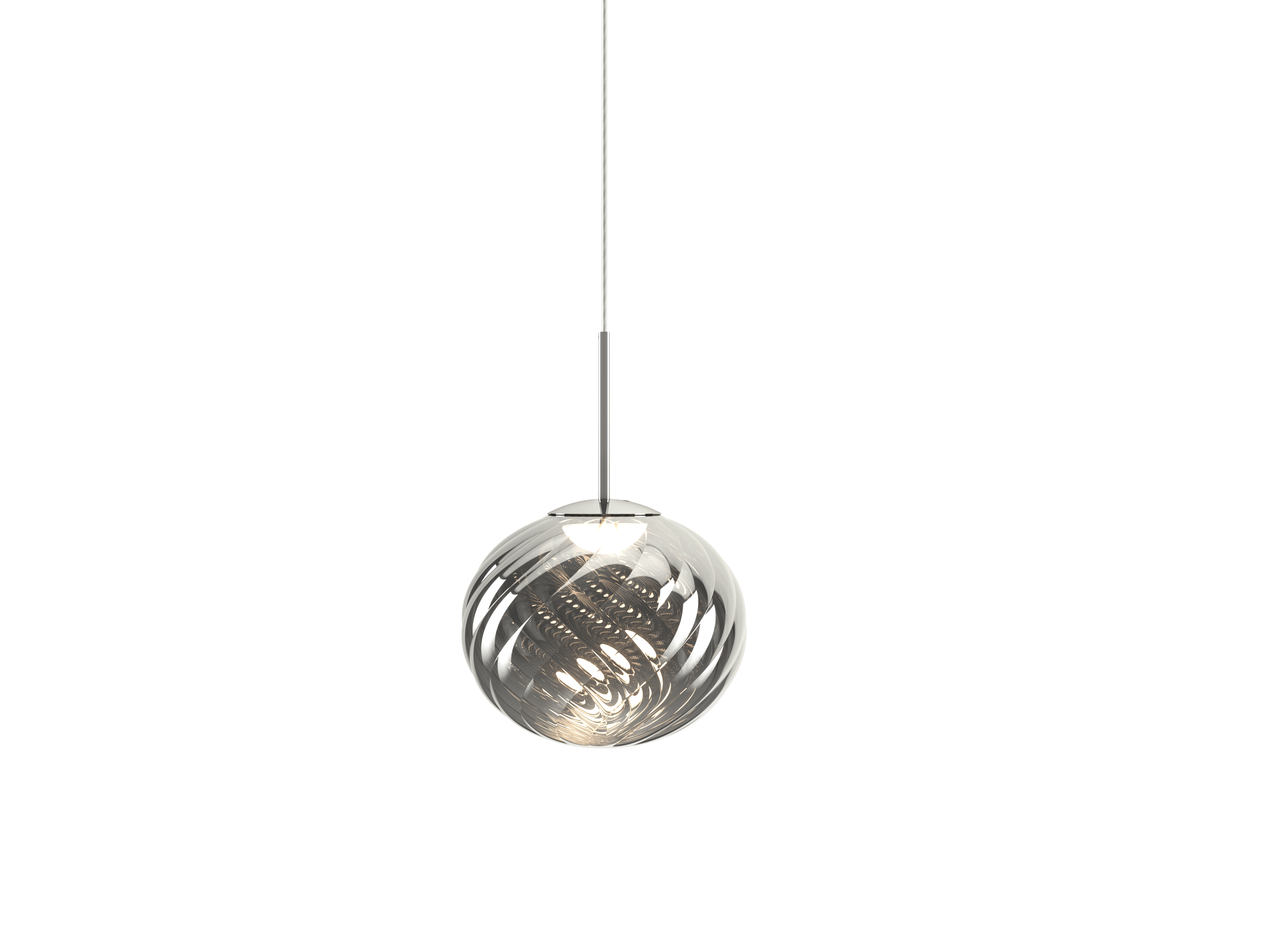 Hanglamp WHIRL zilver