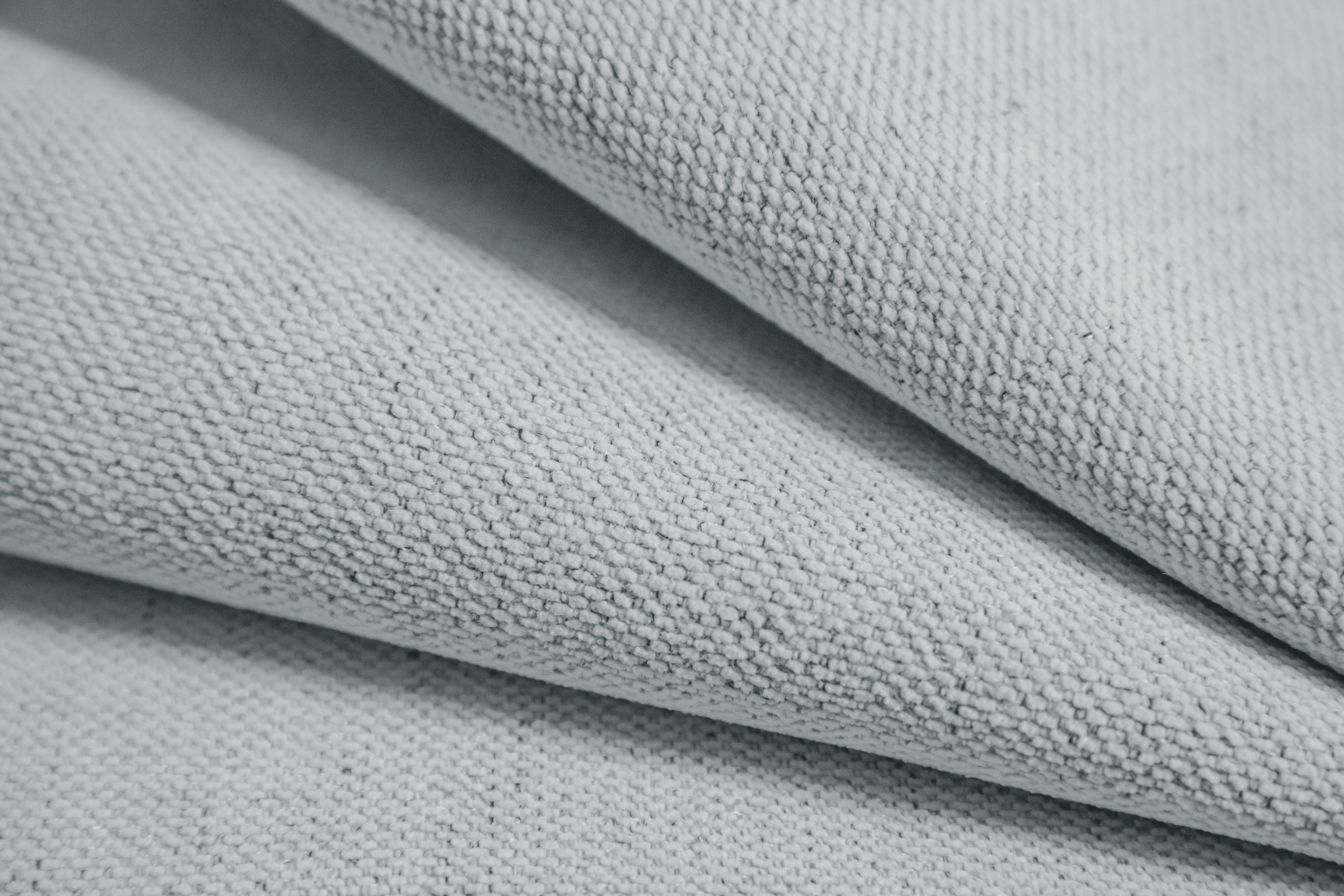 2-seater Sofa ASTRO light gray chenille