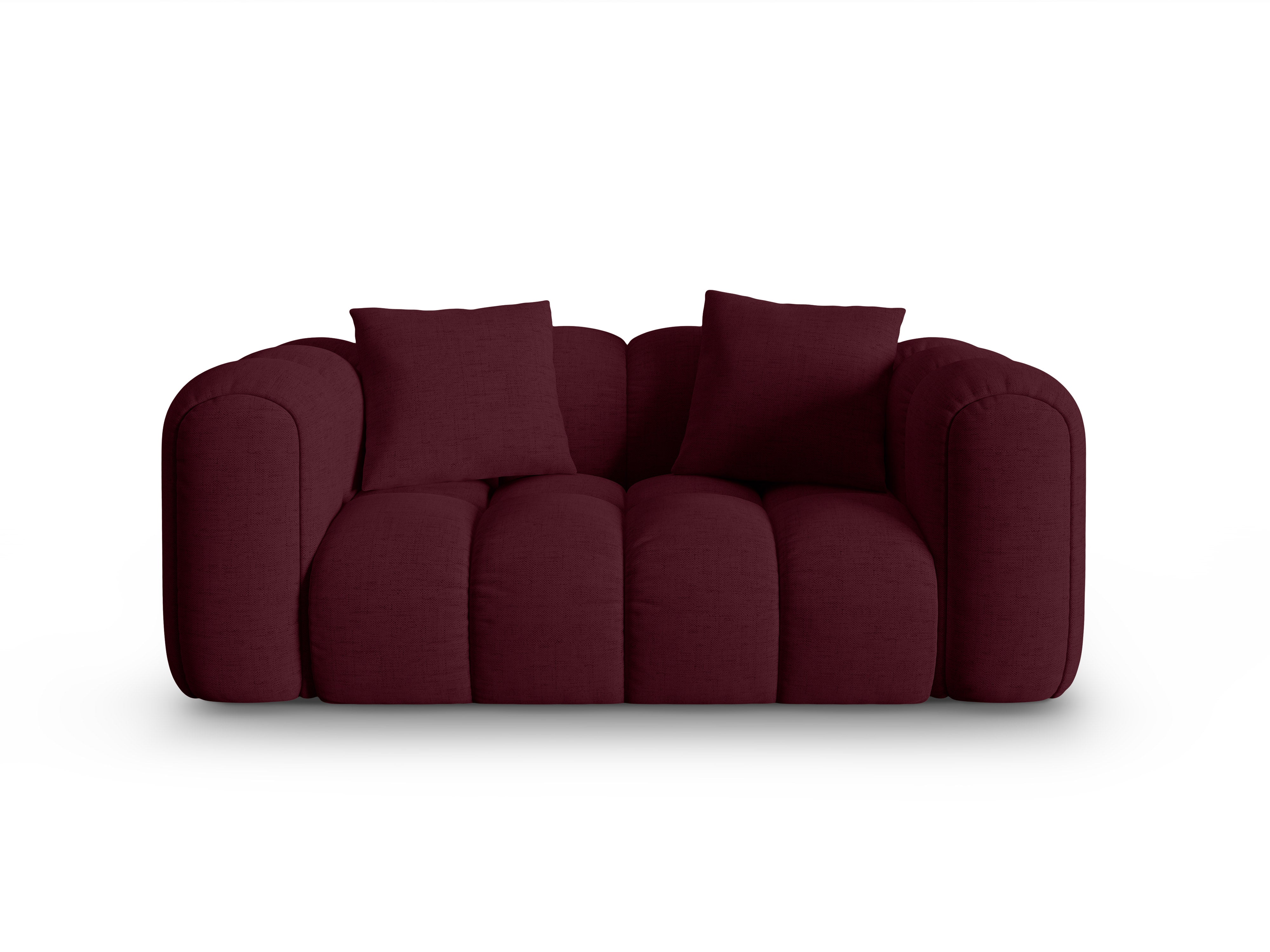Sofa 2-zits ASTRO bordeaux szenil